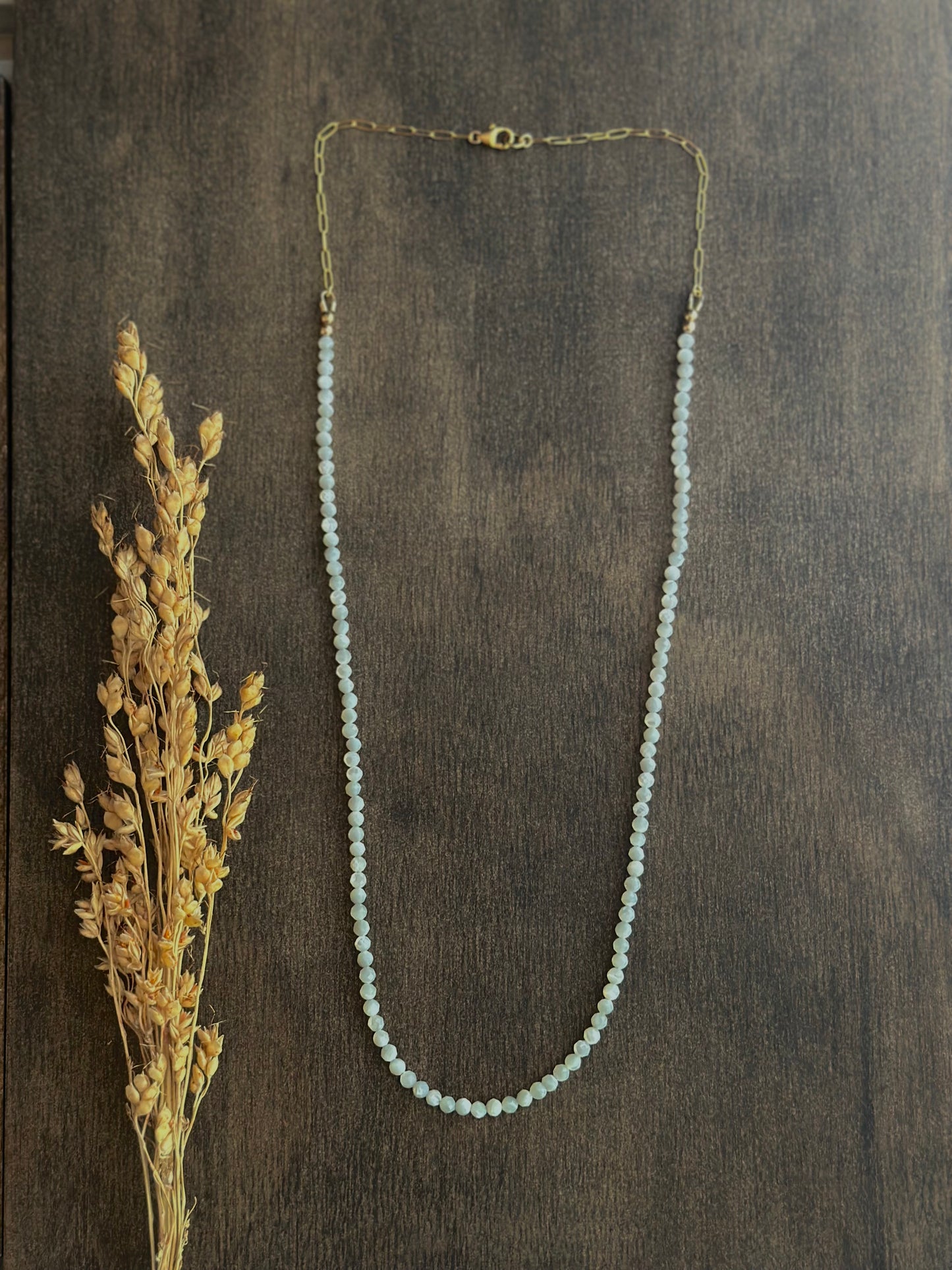 Mother of Pearl Strand Necklace