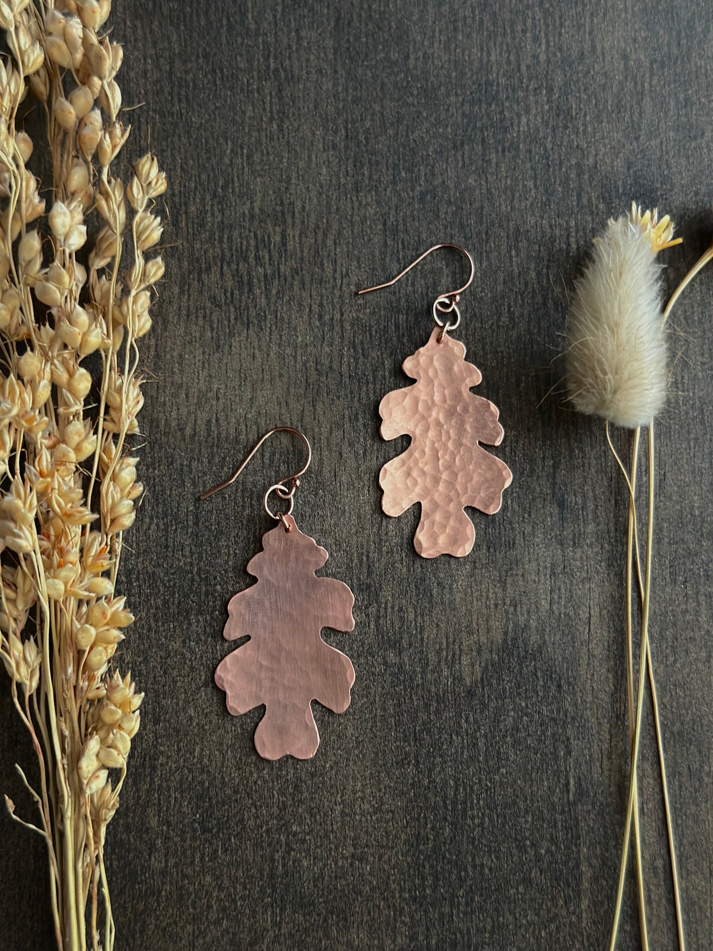 Handsawn Lil Oak Earrings
