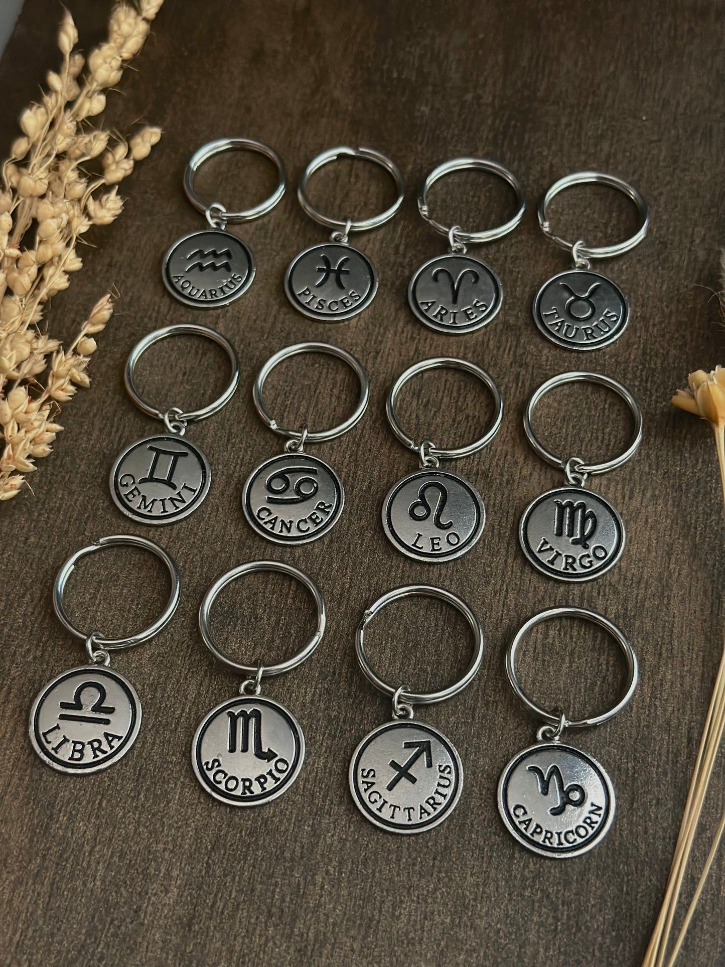 Zodiac Keychain