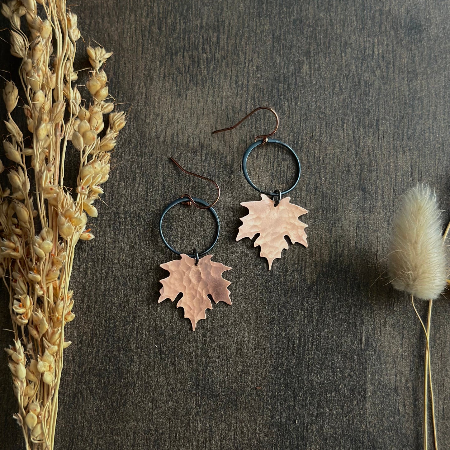 Handsawn Maple Drop Earrings