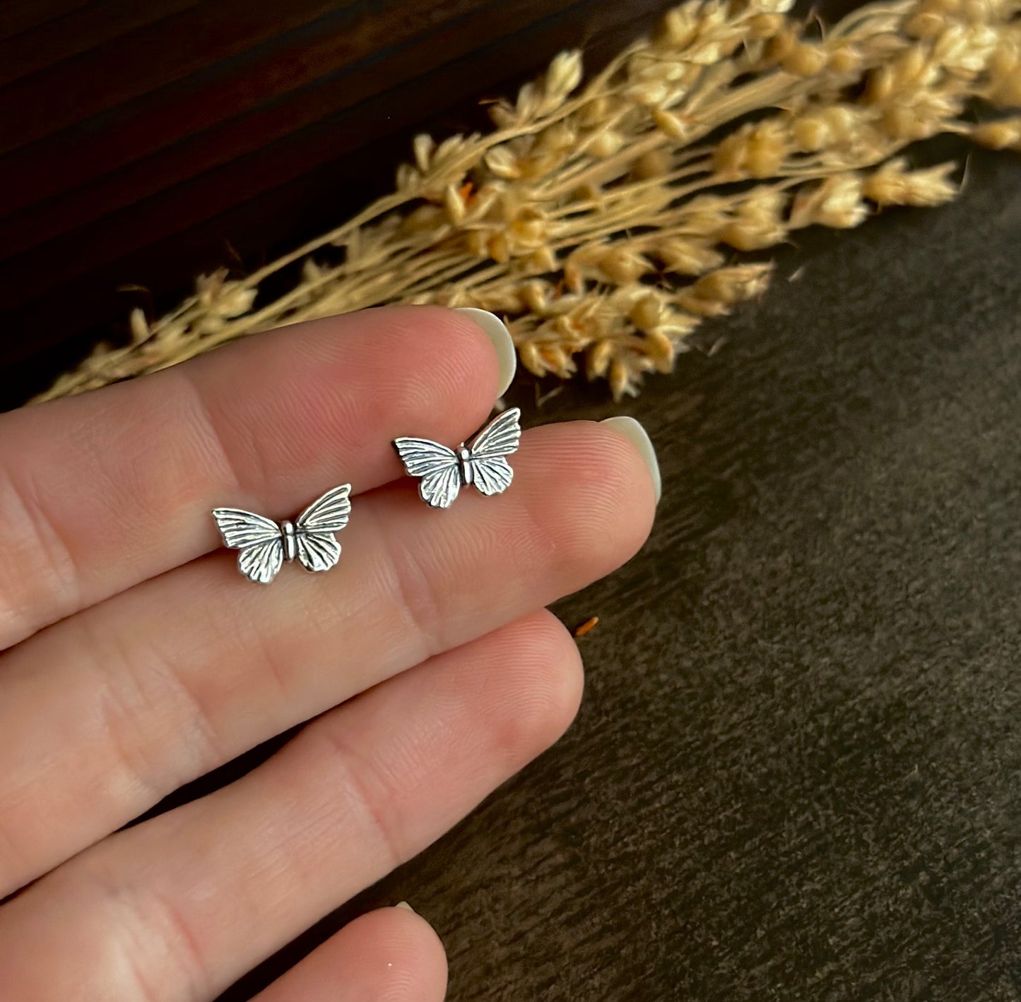 Butterfly Stud Earrings