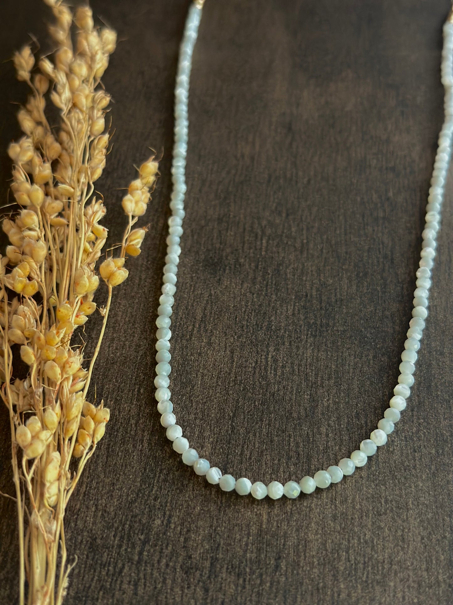 Mother of Pearl Strand Necklace