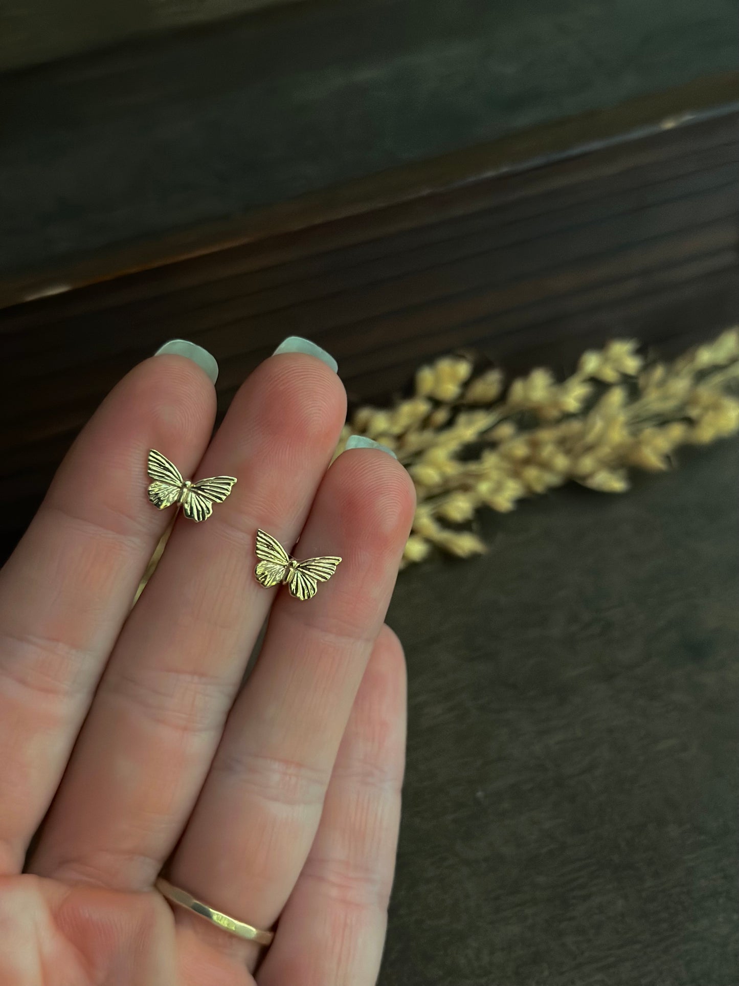 Butterfly Stud Earrings