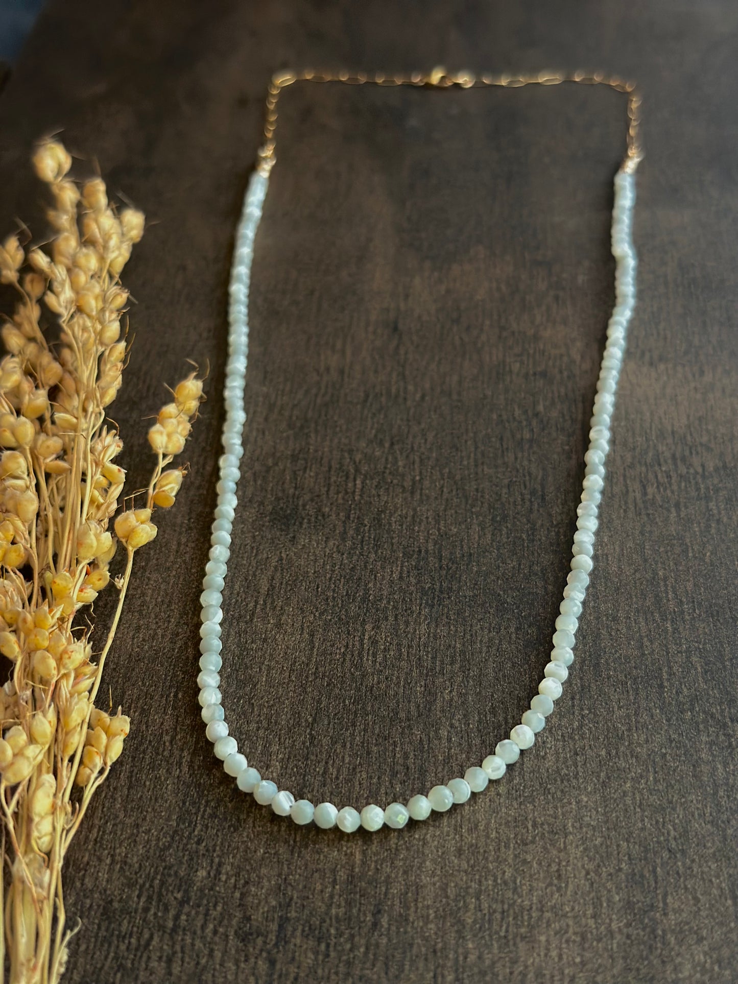 Mother of Pearl Strand Necklace