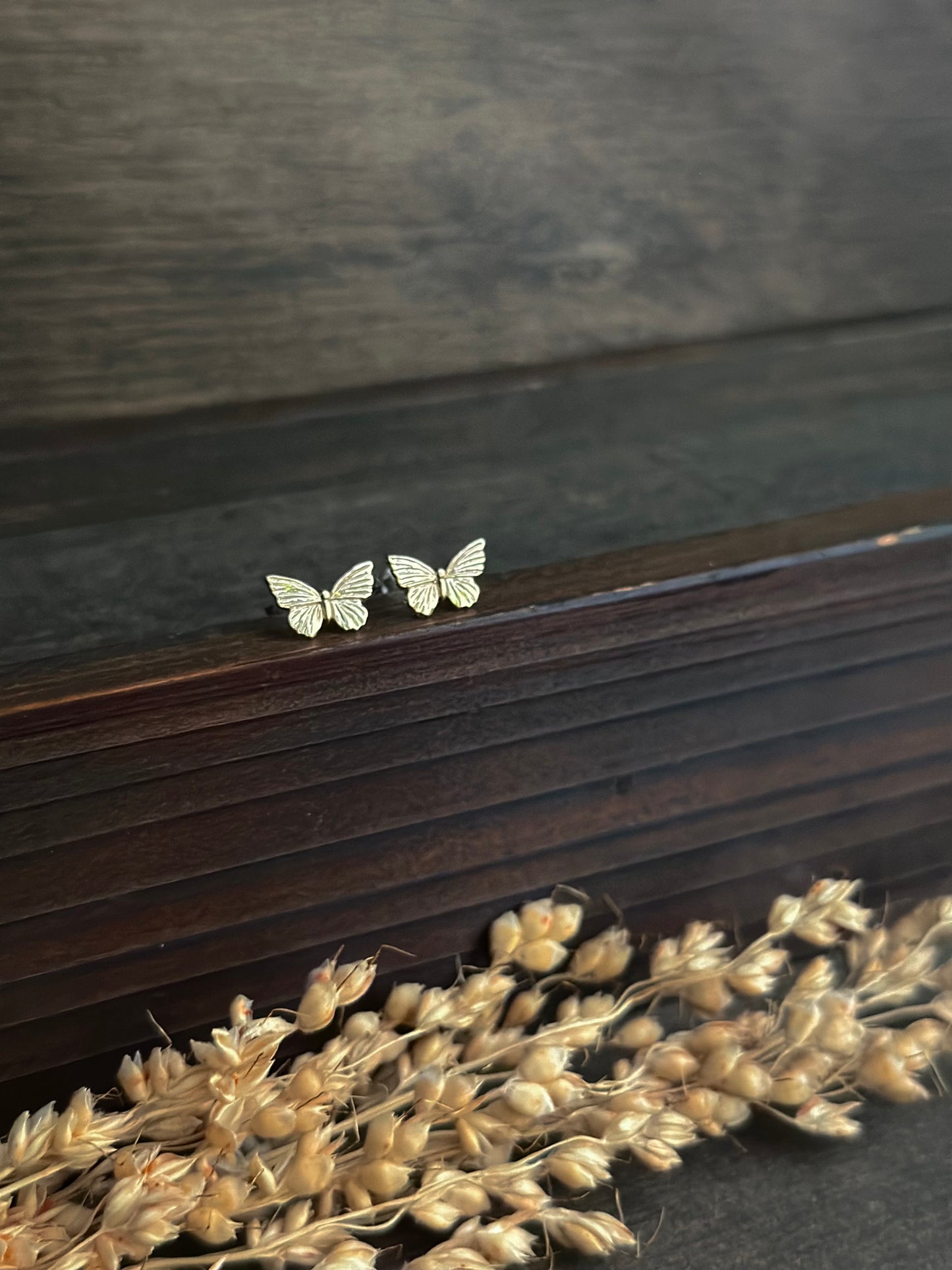 Butterfly Stud Earrings
