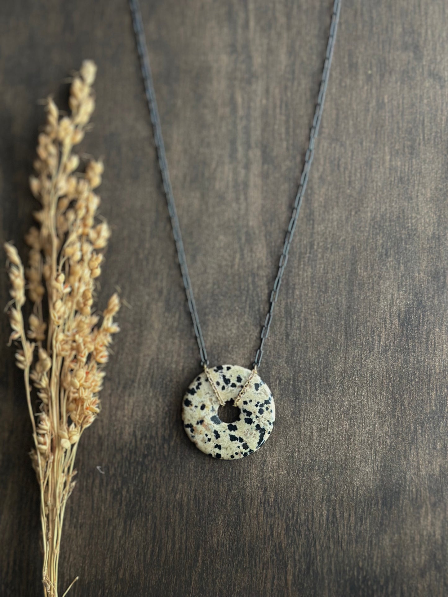 Dalmatian Jasper Necklace