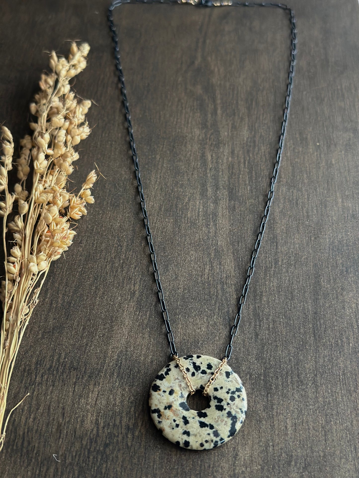 Dalmatian Jasper Necklace
