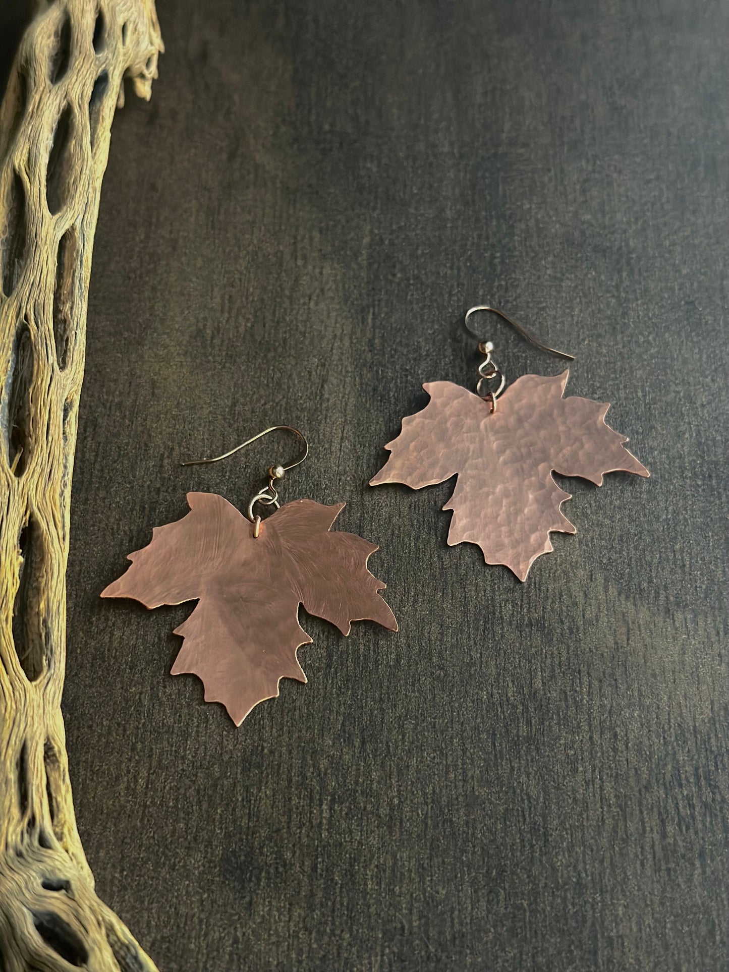 Handsawn Maple Earrings