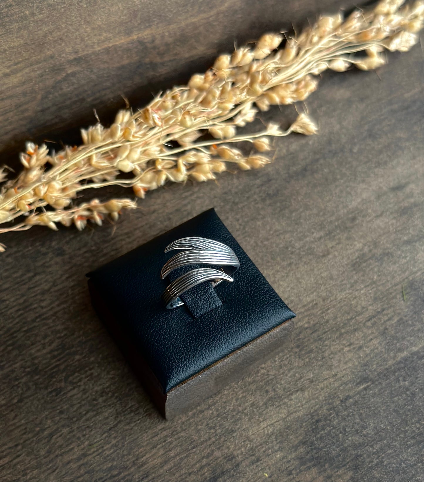 Like a Blade of Grass Ring (Silver)