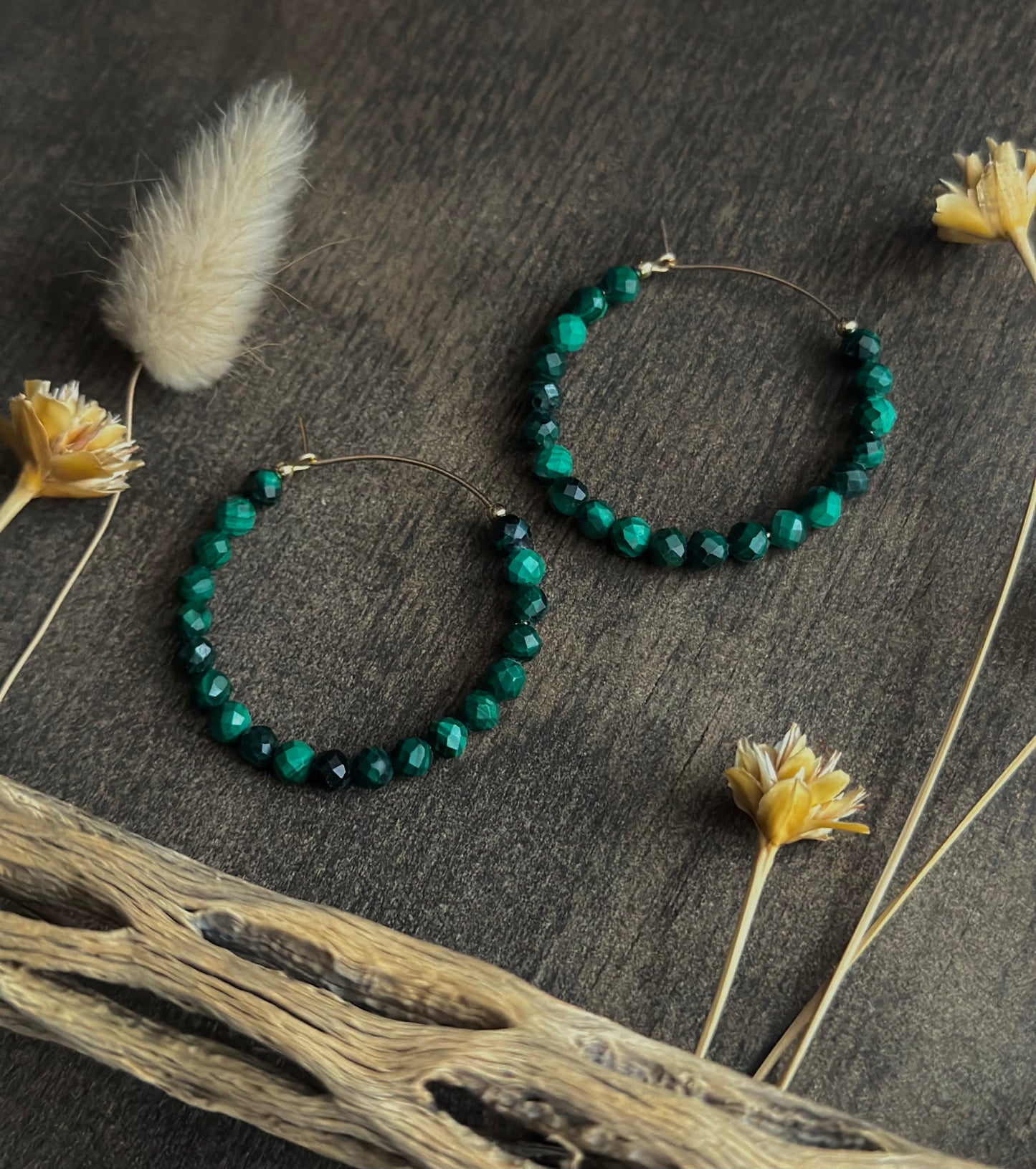 Malachite Hoops