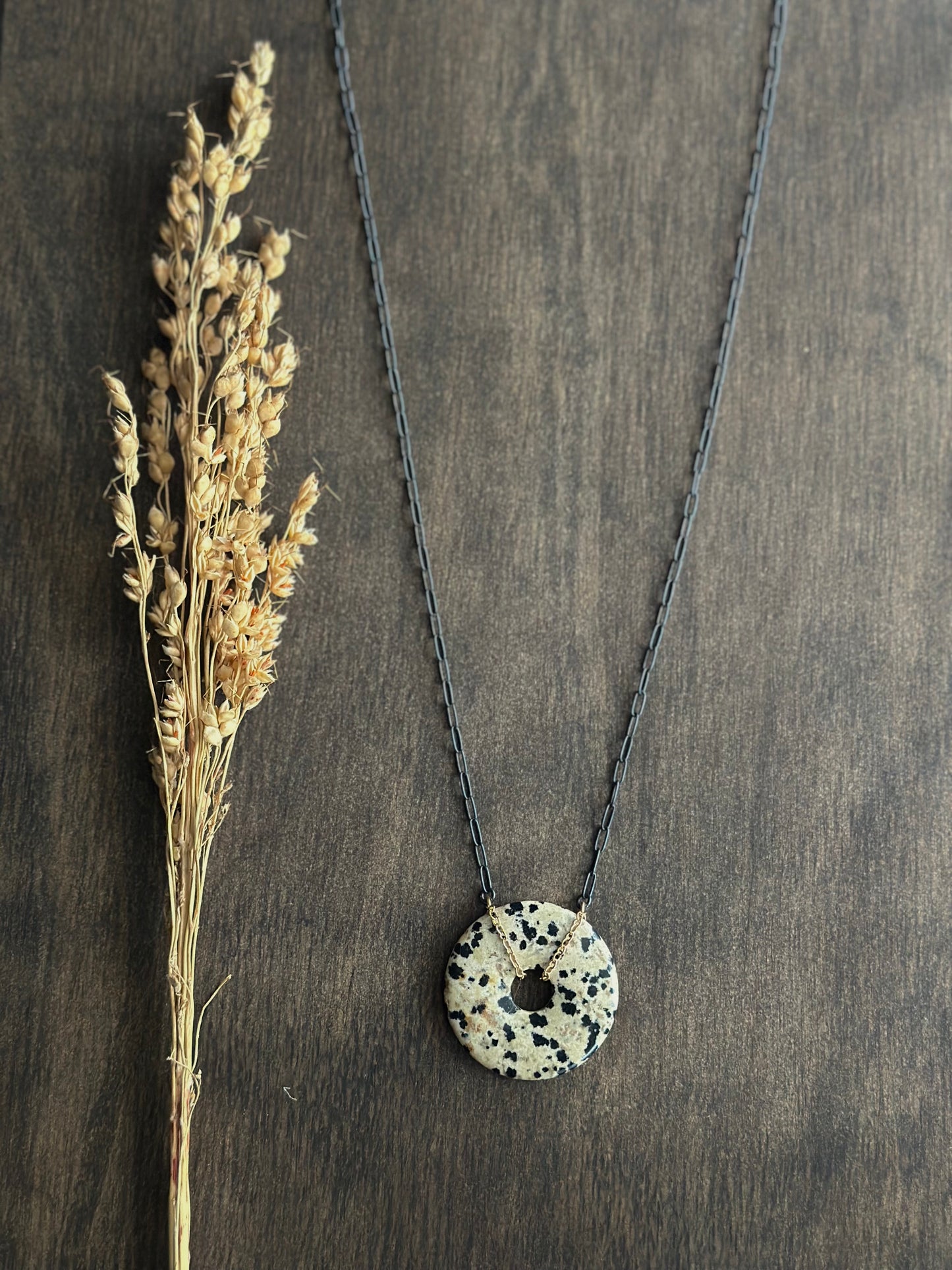 Dalmatian Jasper Necklace