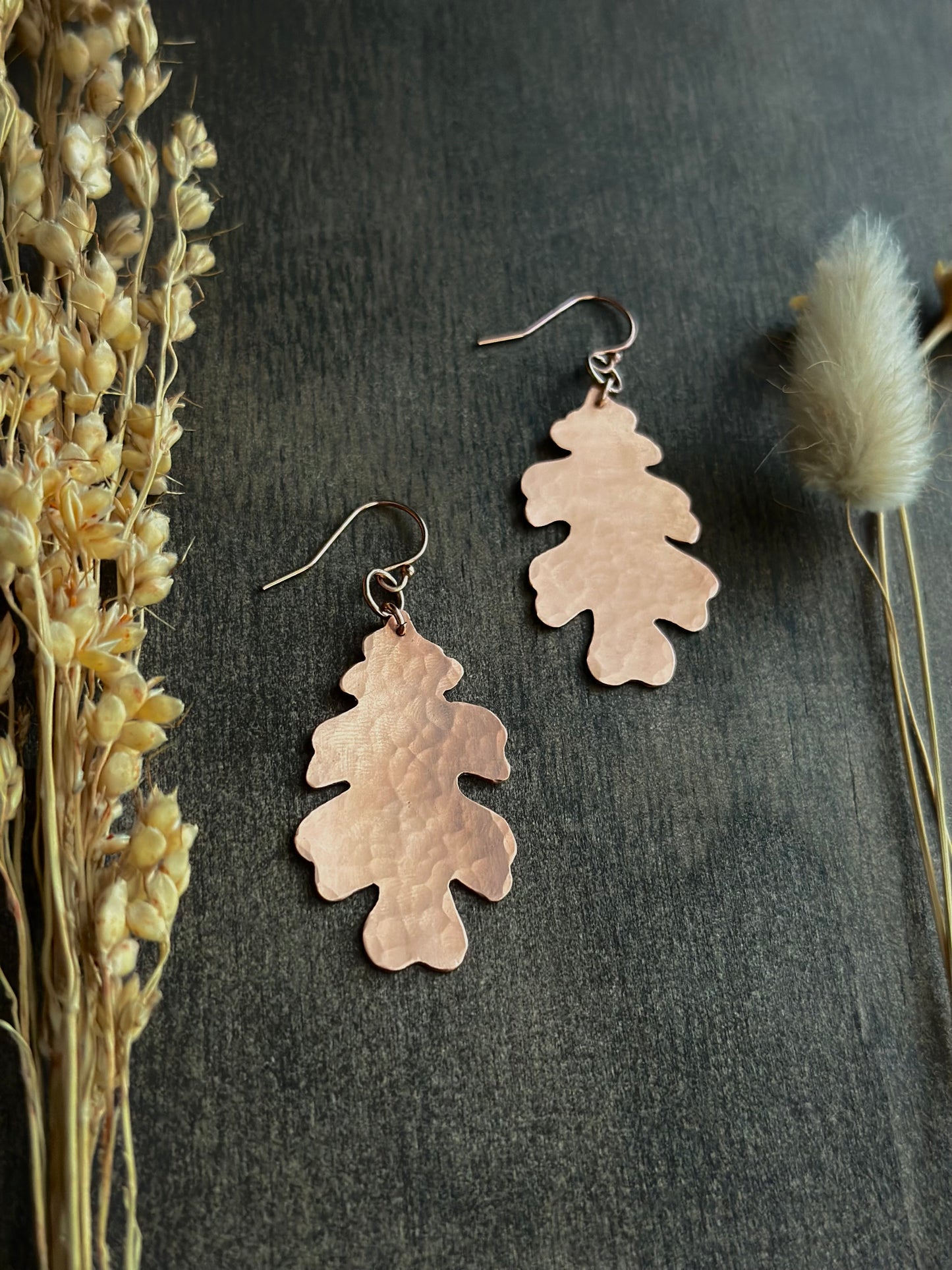 Handsawn Lil Oak Earrings