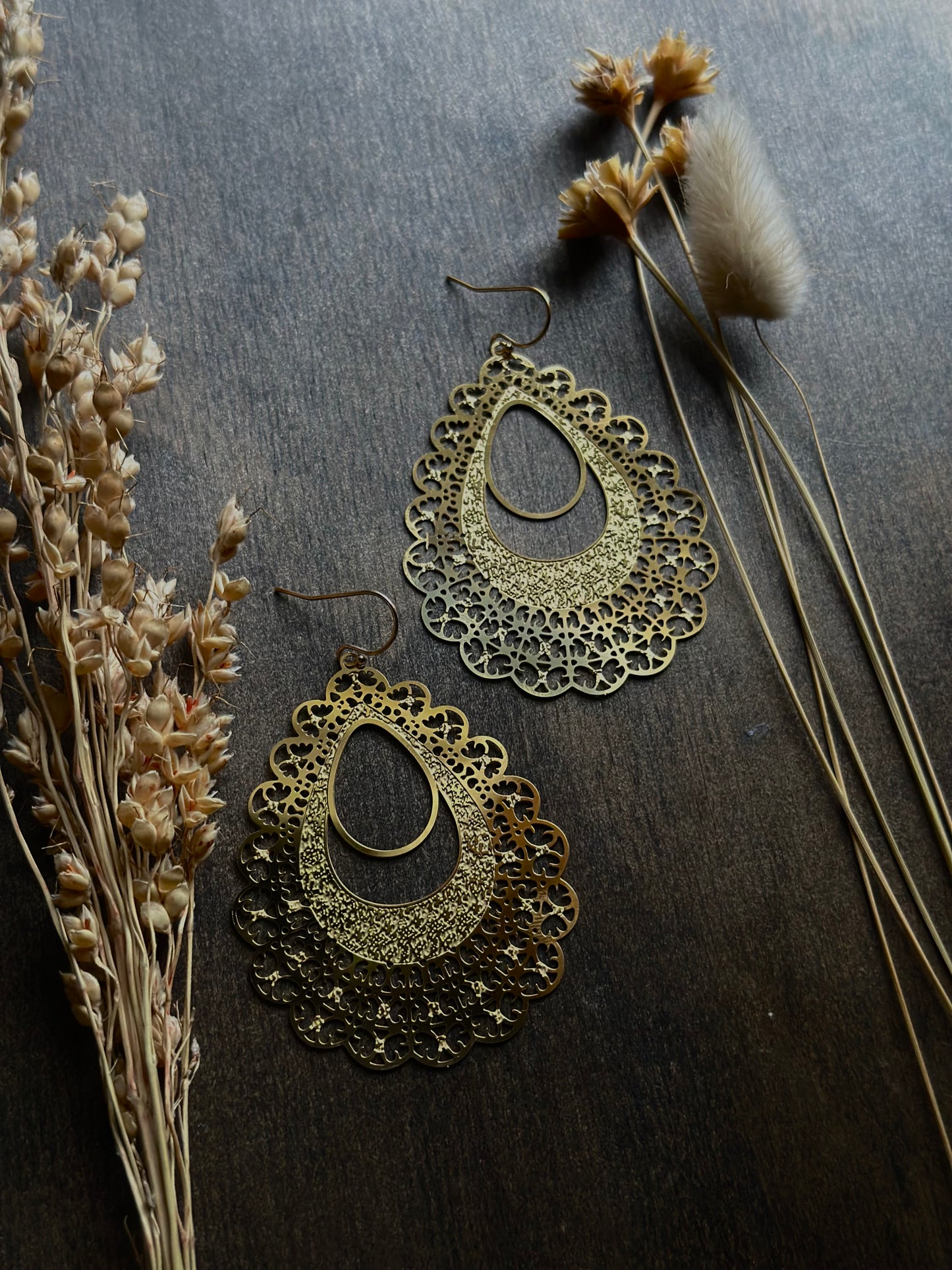Mema’s Doily Earrings