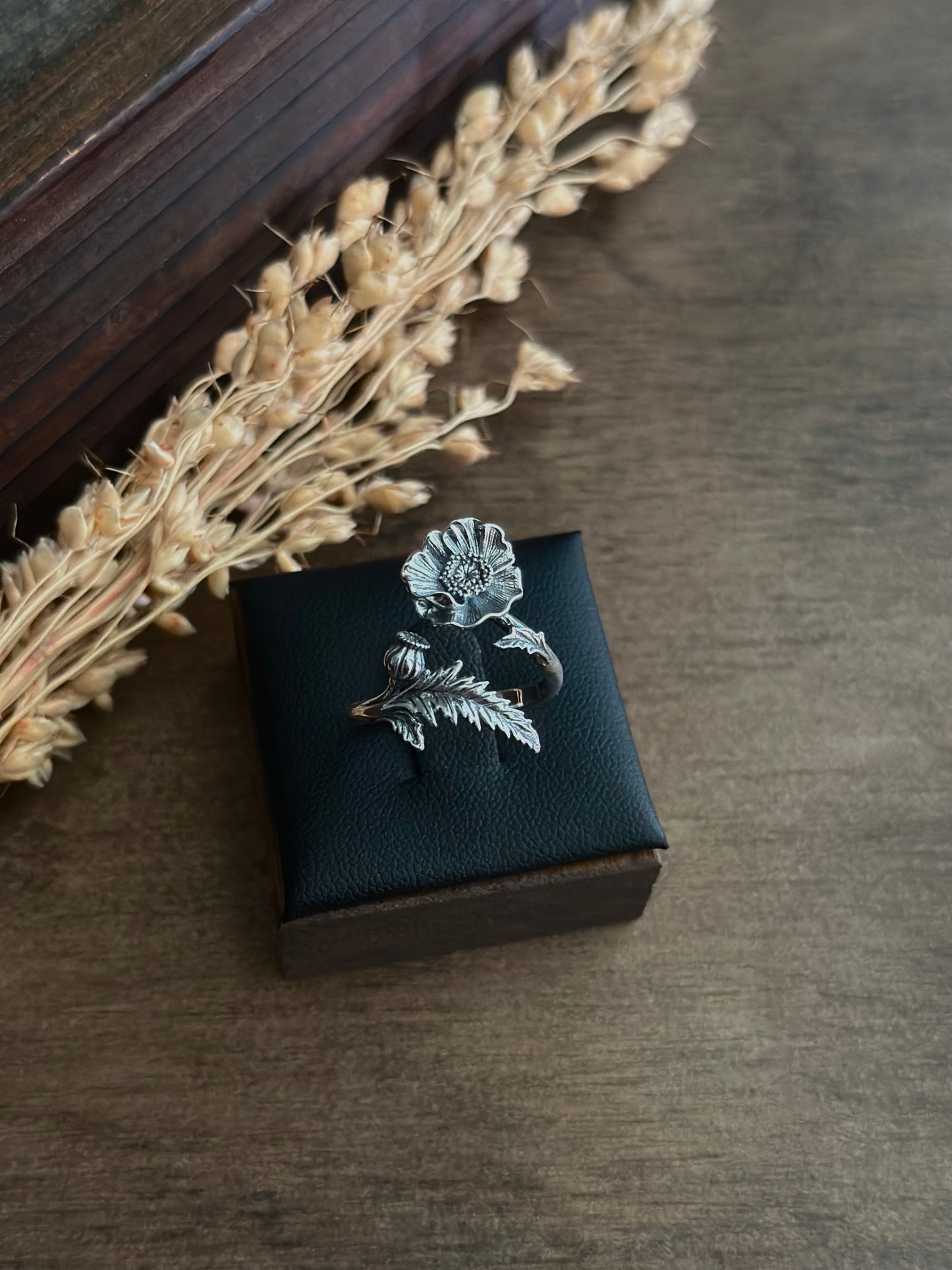 Poppy Ring (Silver)