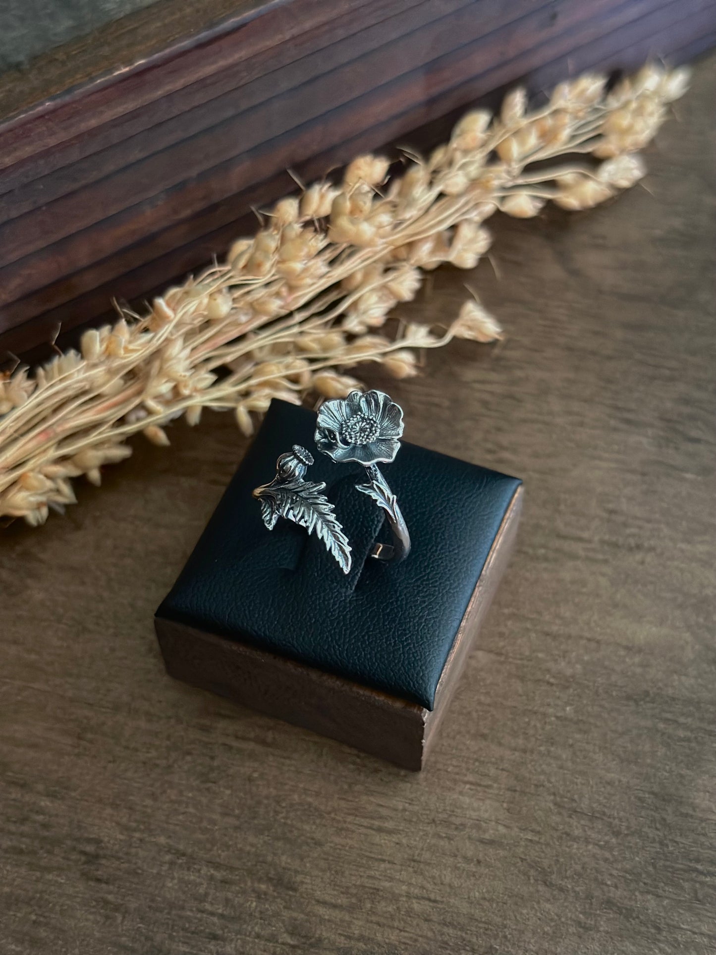 Poppy Ring (Silver)