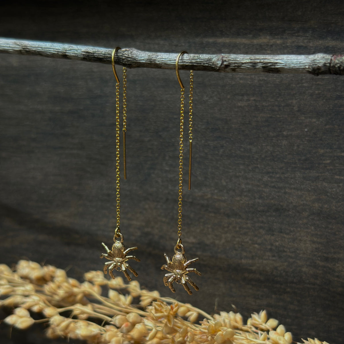 Spider Threader Earrings