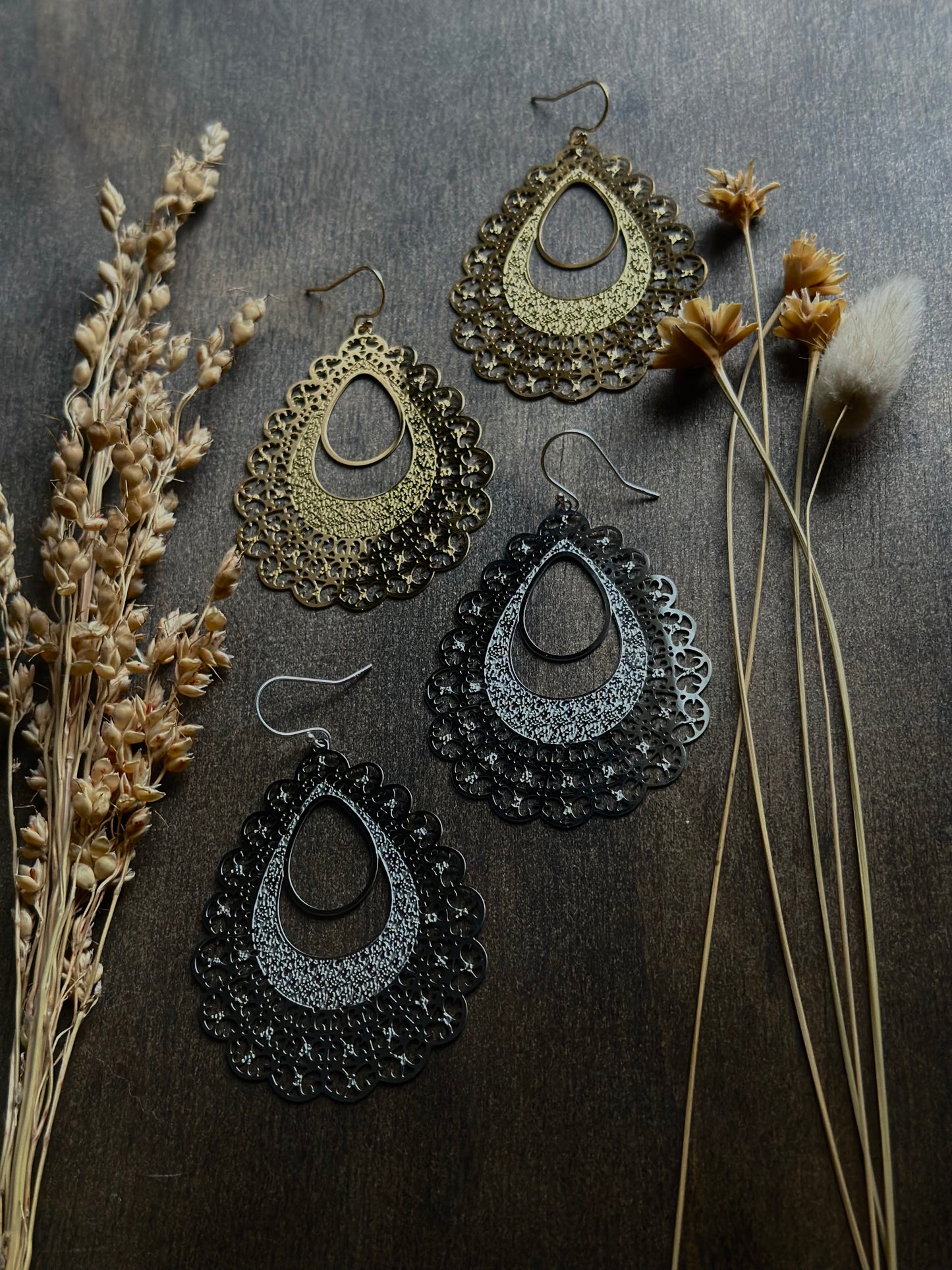 Mema’s Doily Earrings