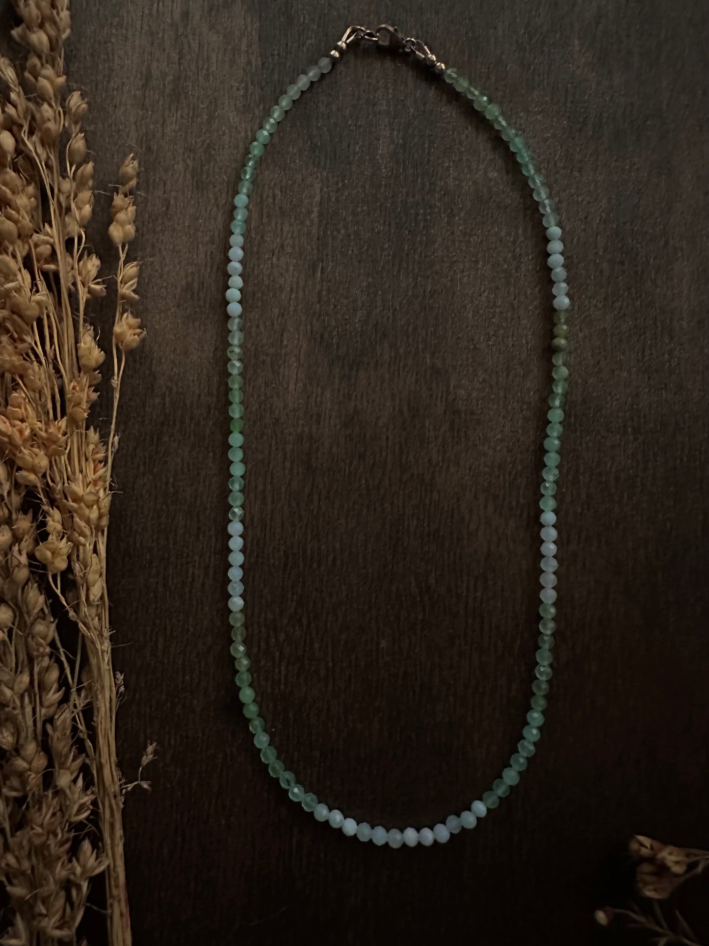 Australian Green Chrysoprase Necklace