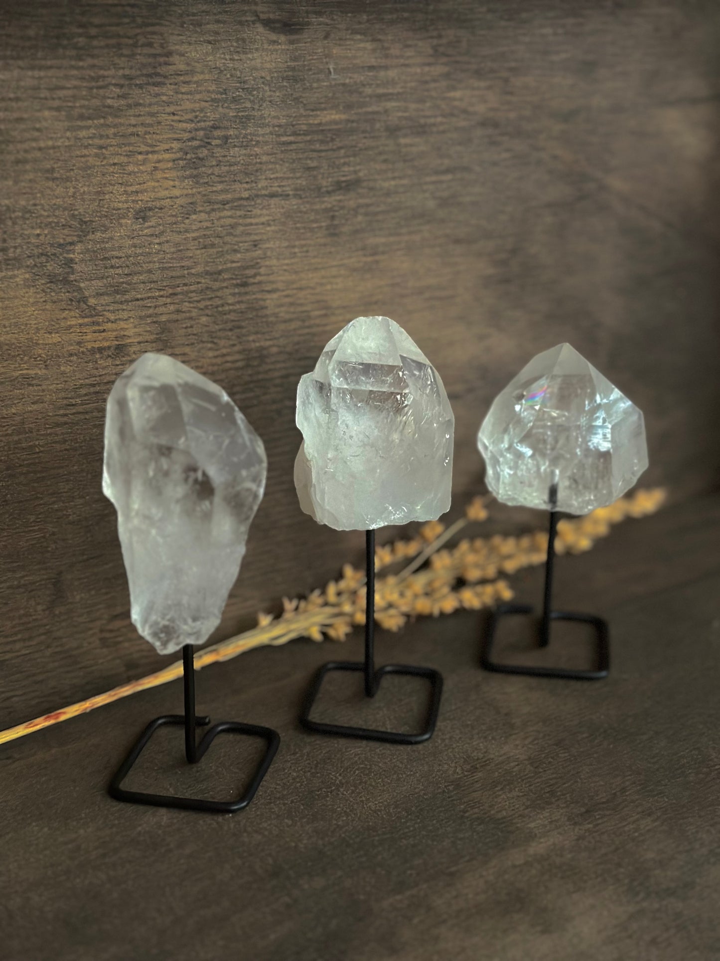 Quartz Crystal Point Stand