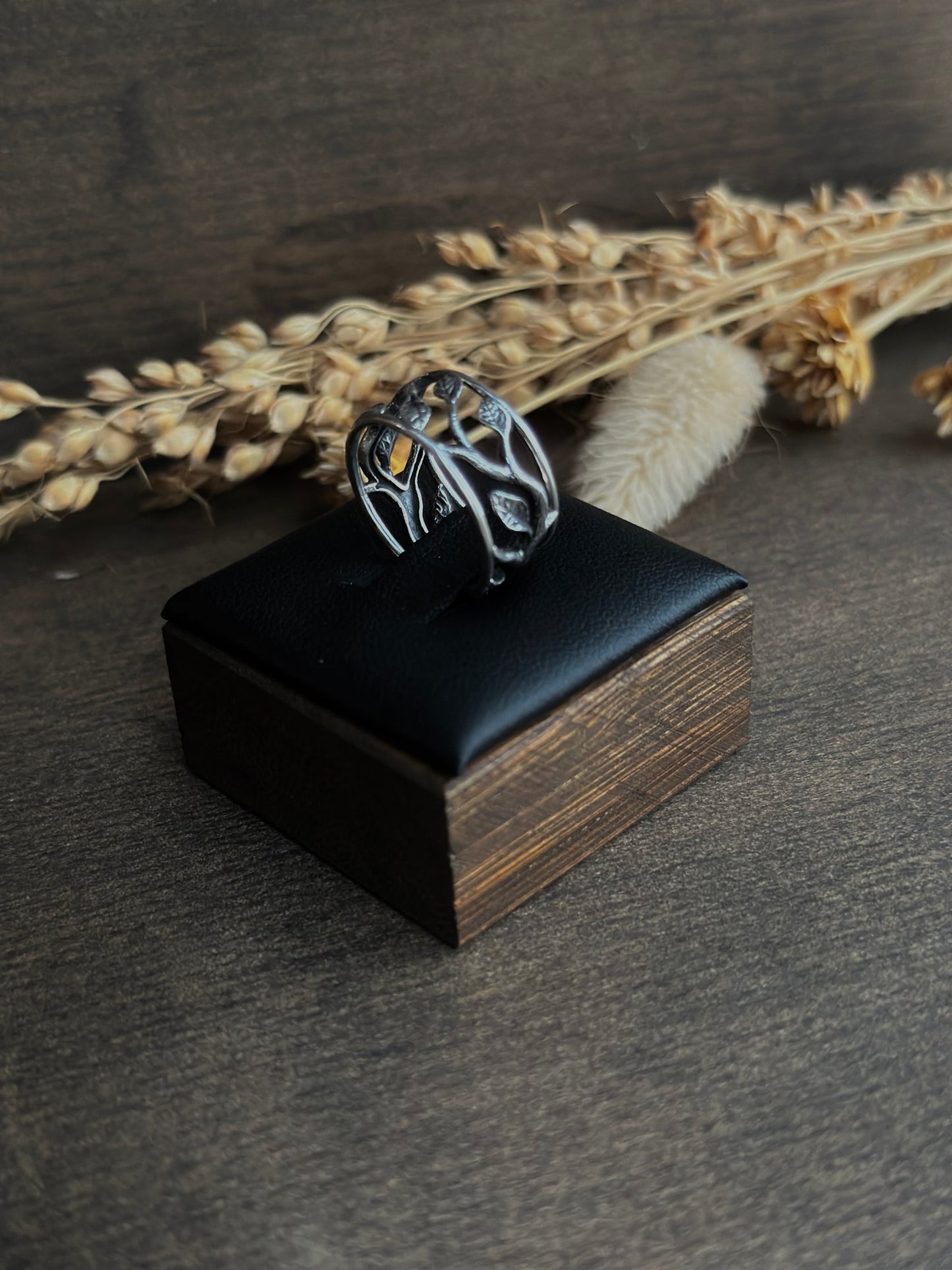 Twigs & Leaves Ring - size 5
