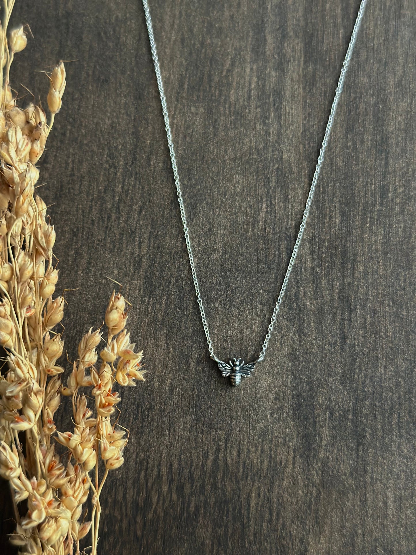 Tiny Bee Necklace