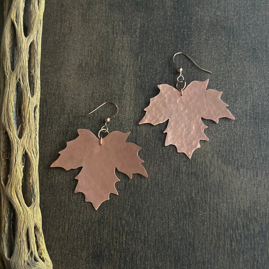 Handsawn Maple Earrings