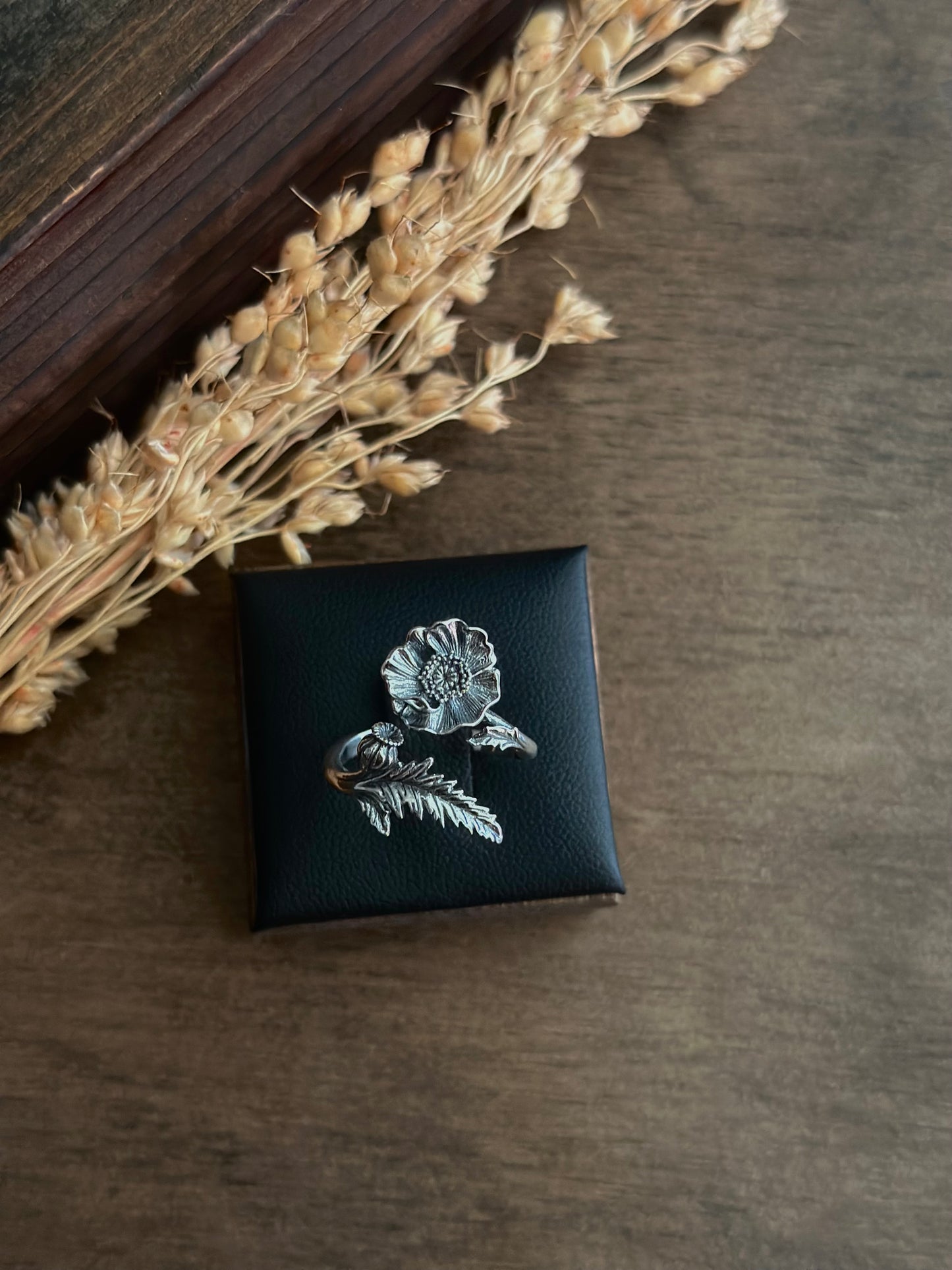Poppy Ring (Silver)