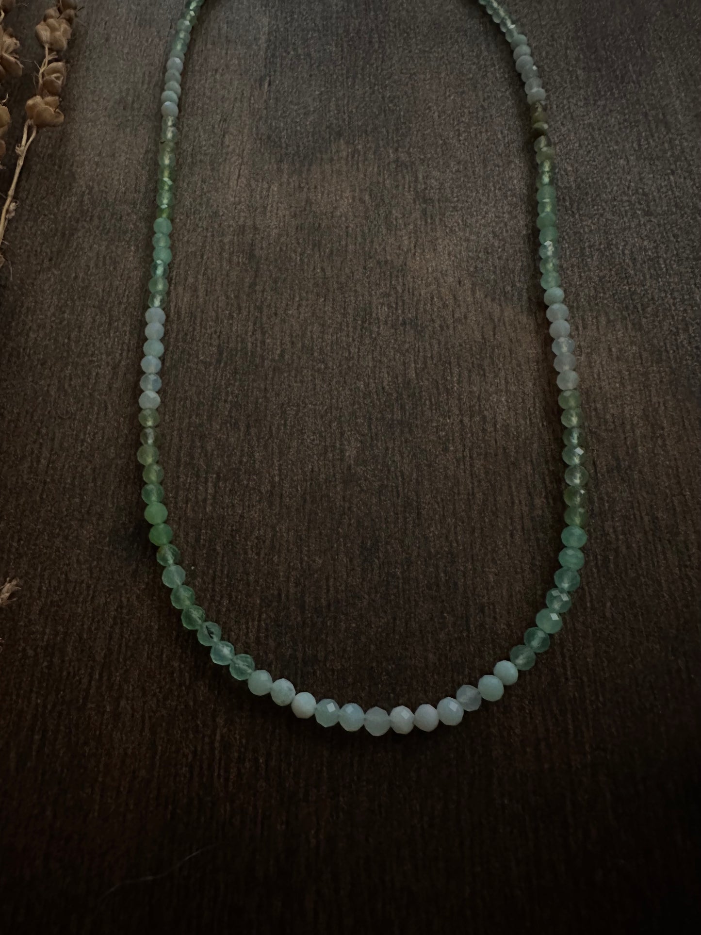 Australian Green Chrysoprase Necklace