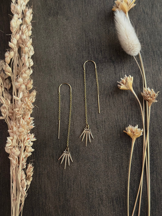 Spiked Threader Earrings