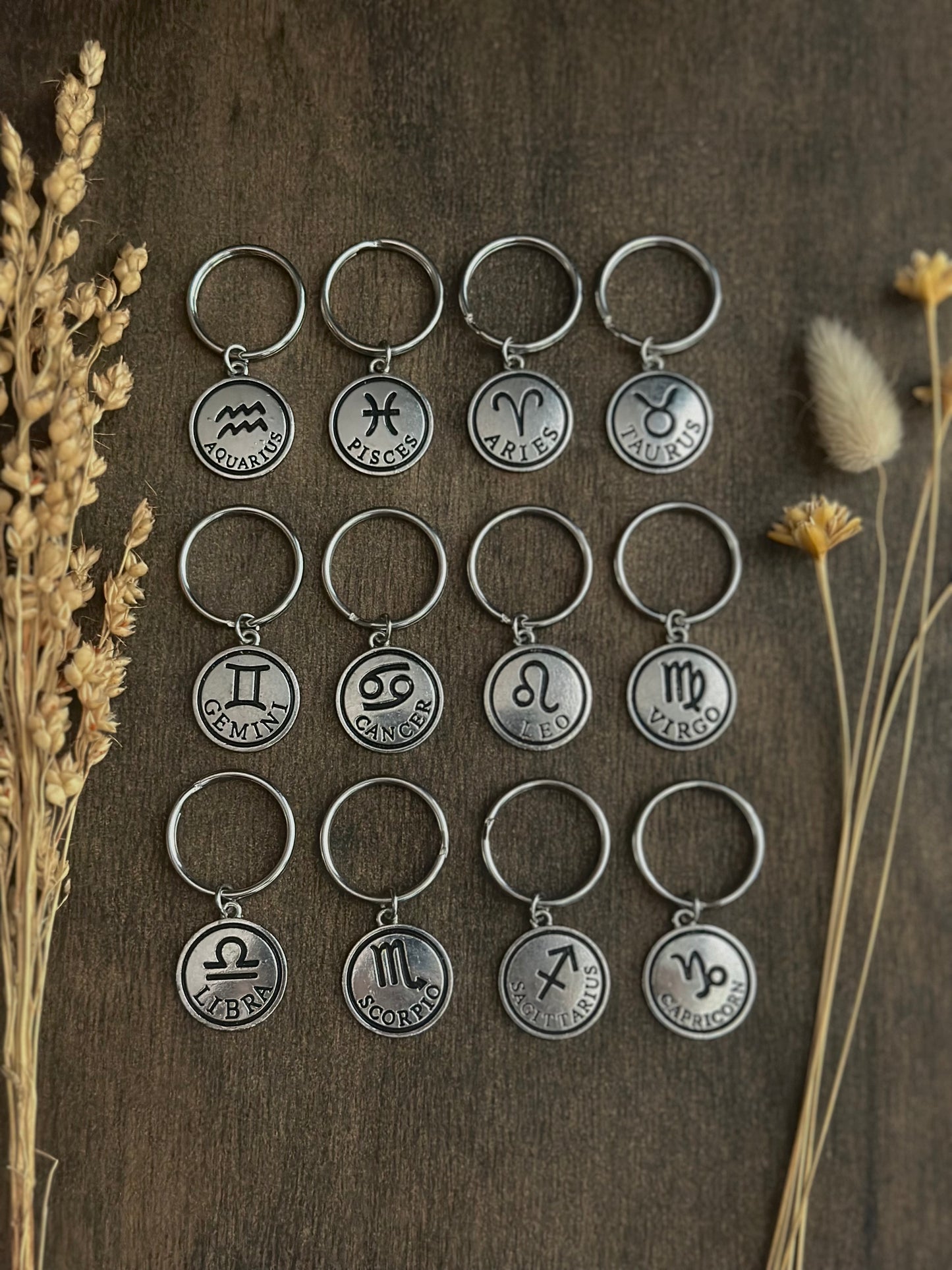 Zodiac Keychain