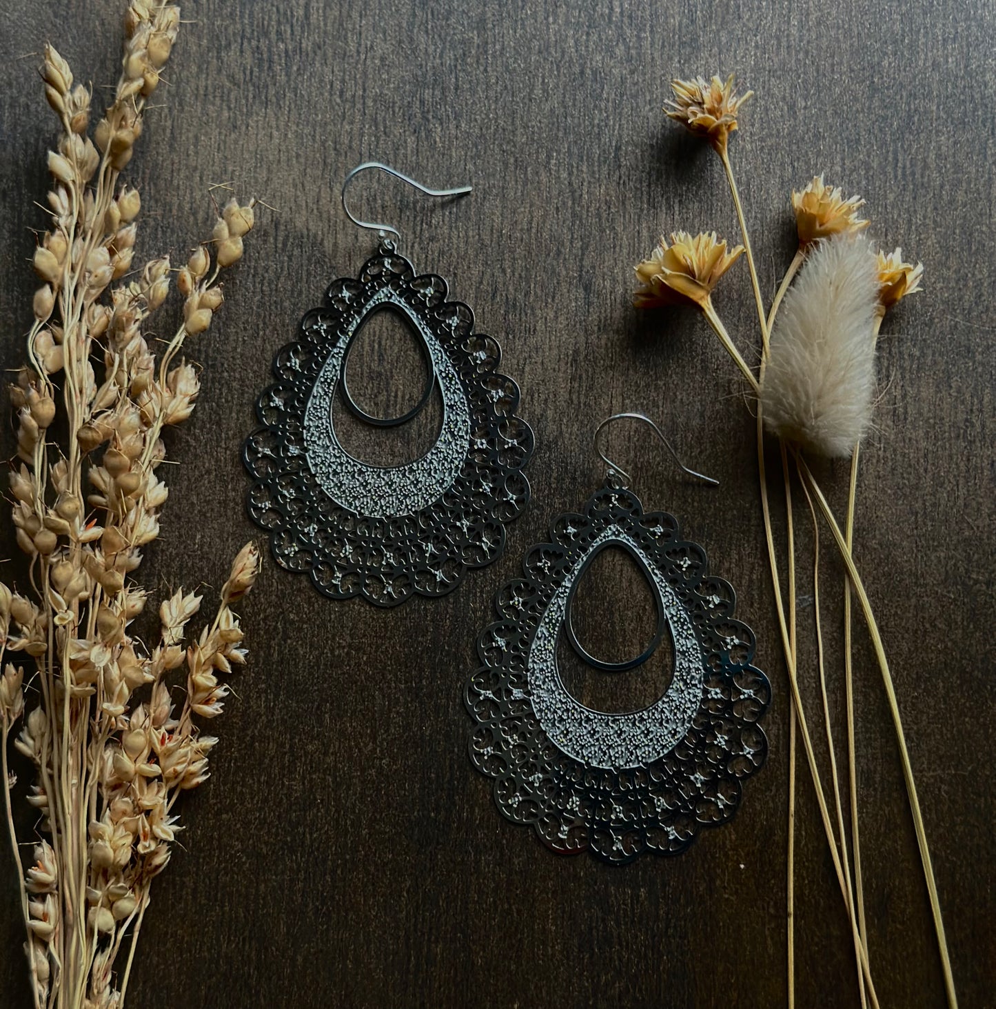 Mema’s Doily Earrings