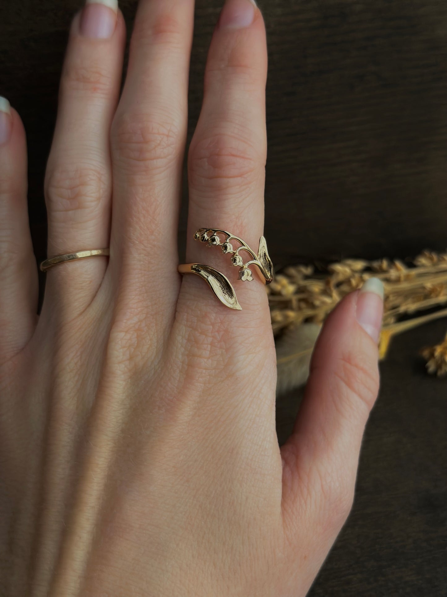Lily of the Valley Ring (Bronze)
