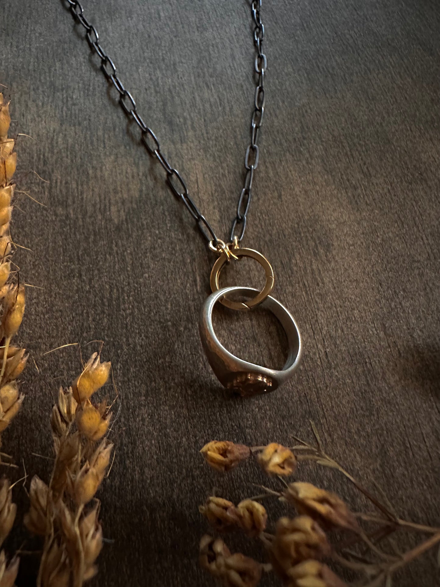 Charm/Ring Keeper Necklace