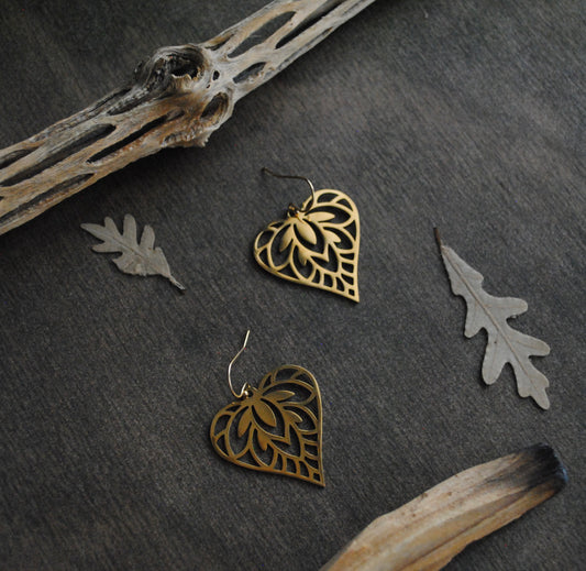 Strawberry Moon Earrings