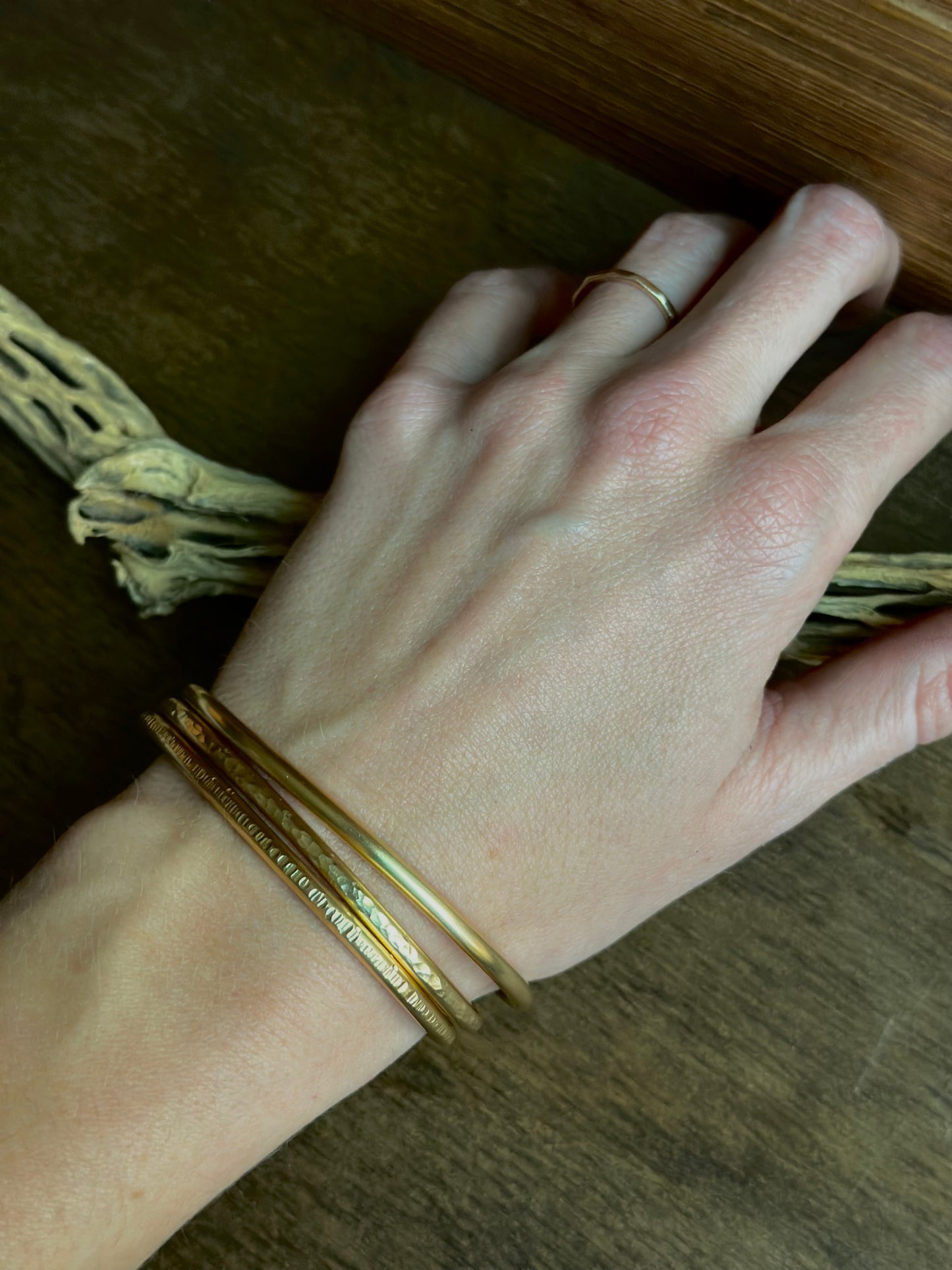 Brass Cuff Bracelet