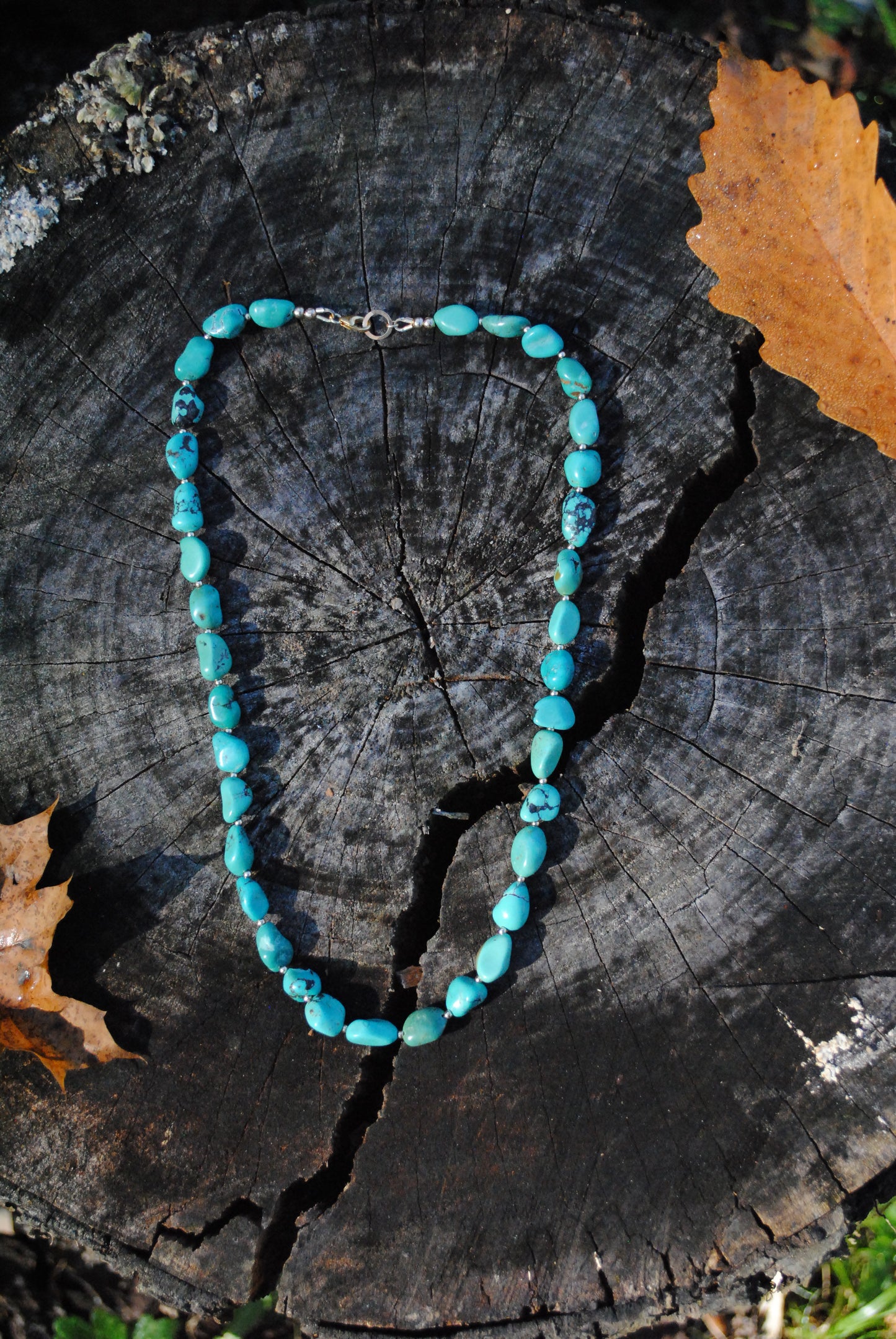 Nugget Hubei Turquoise Necklace