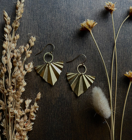 Lil Creased Earrings