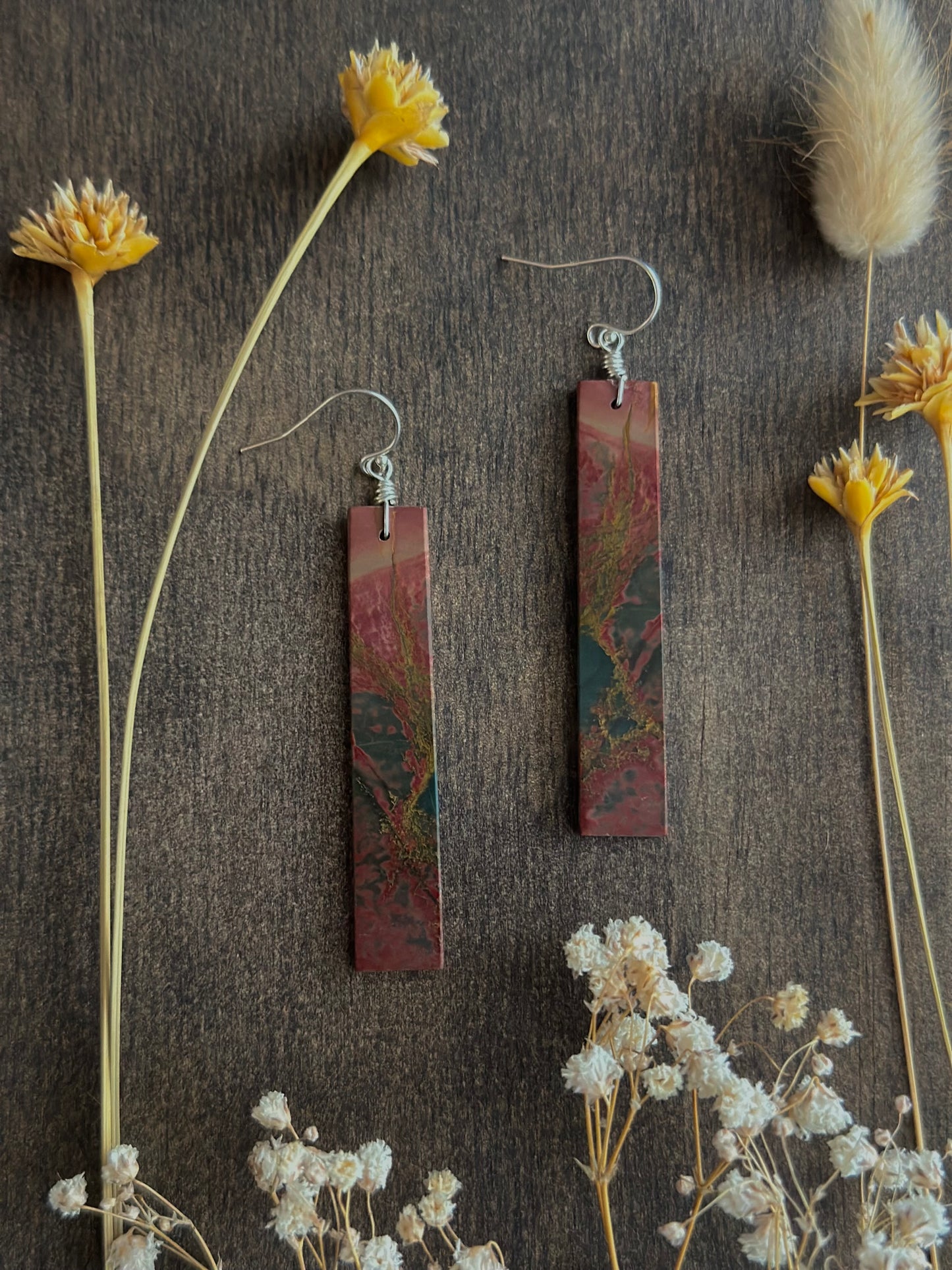 Red Creek Jasper Earrings