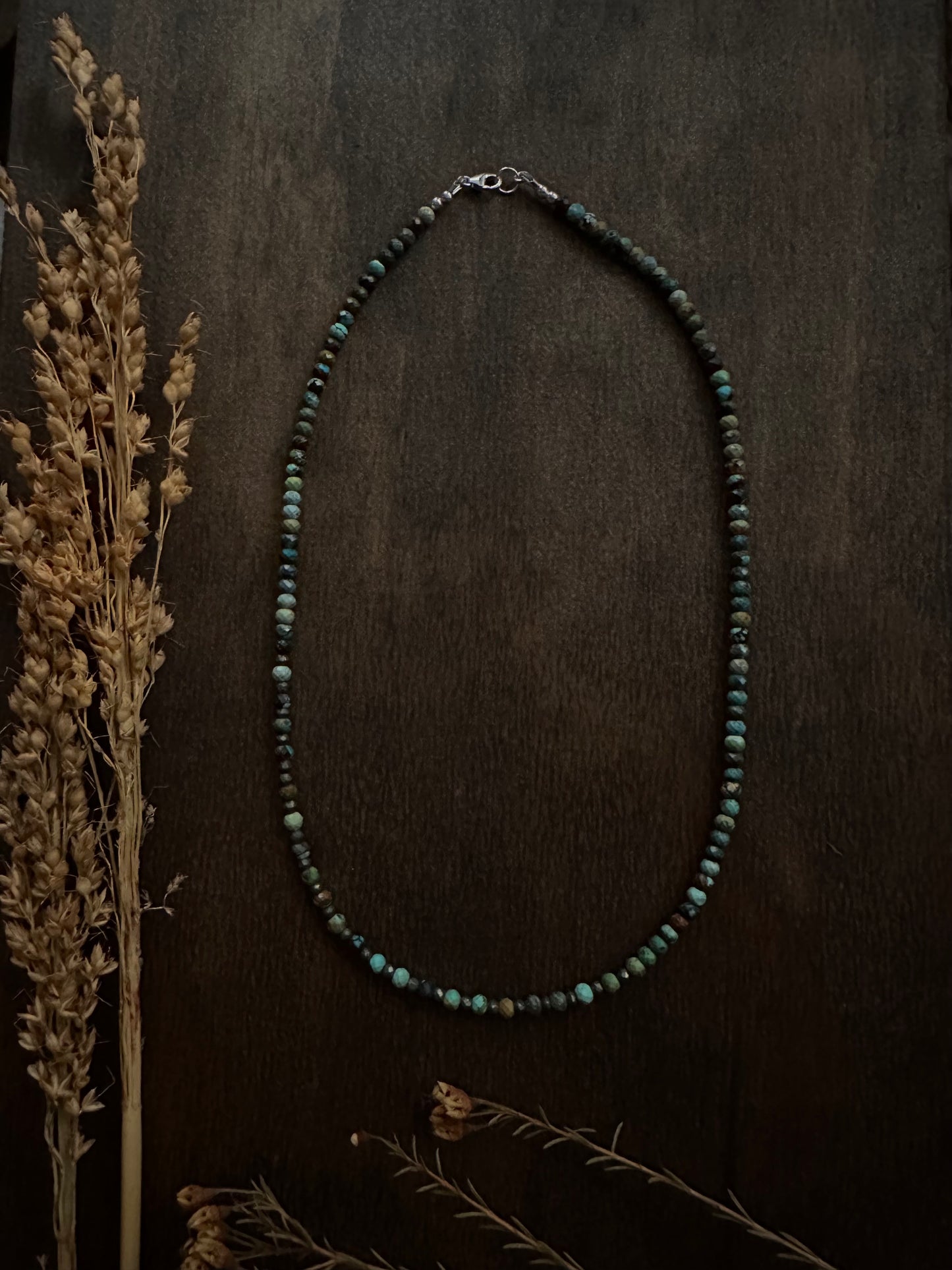 Dragon Skin Turquoise Necklace