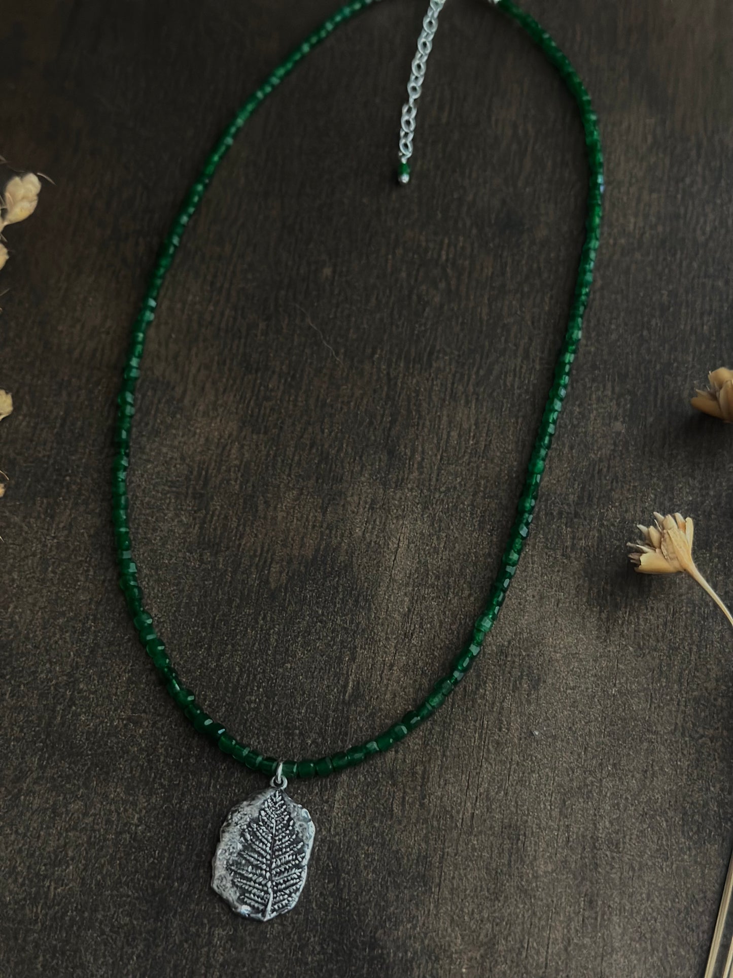 Jade & Fern Necklace