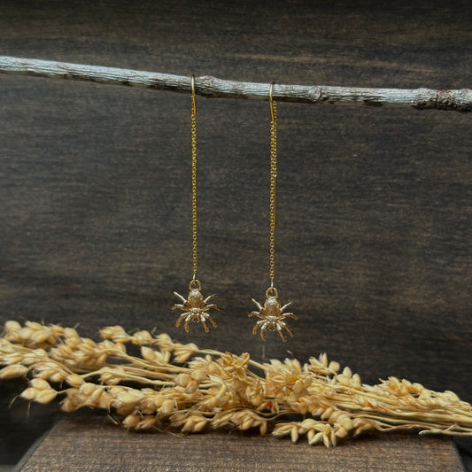 Spider Threader Earrings