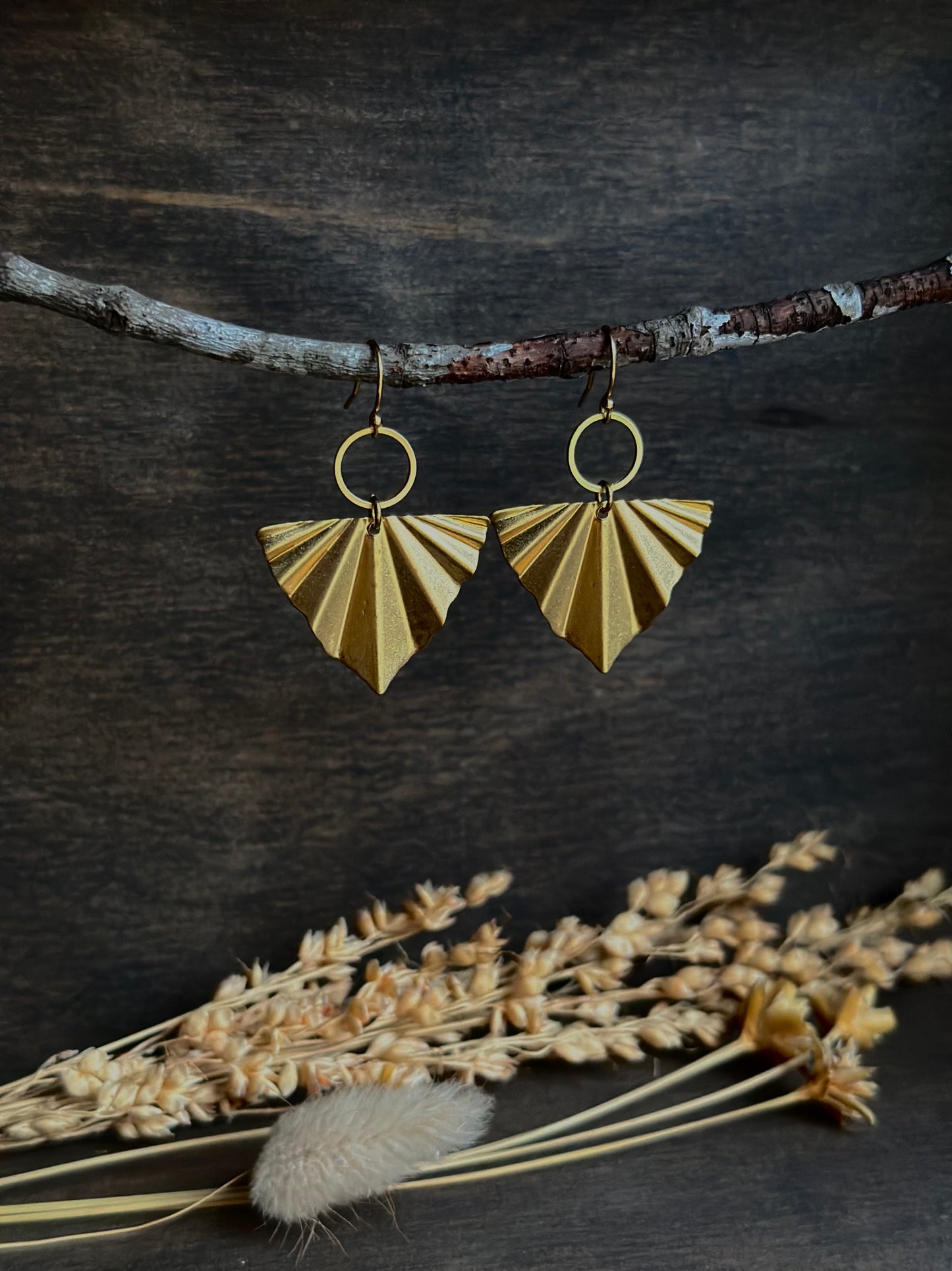 Lil Creased Earrings