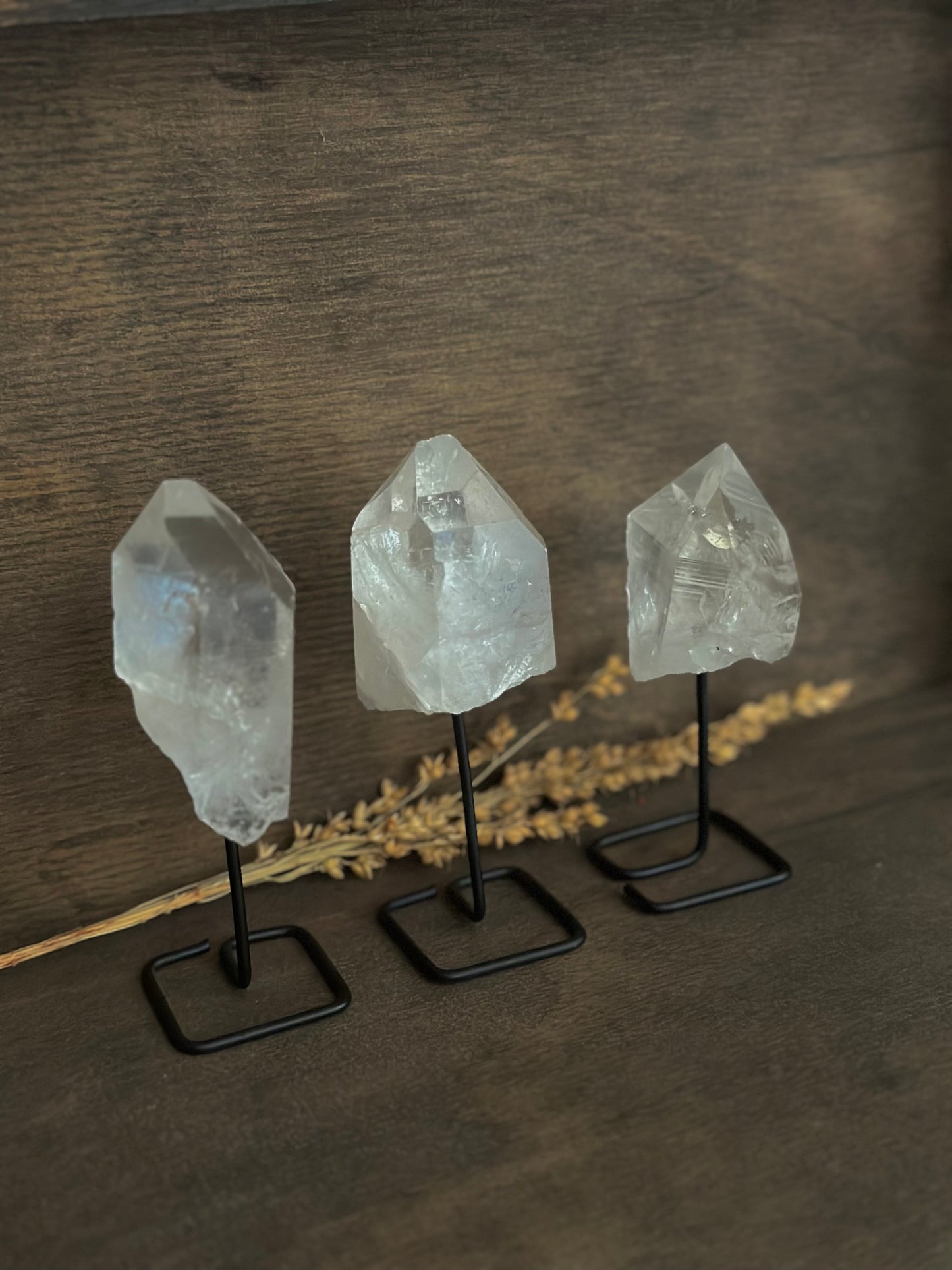 Quartz Crystal Point Stand