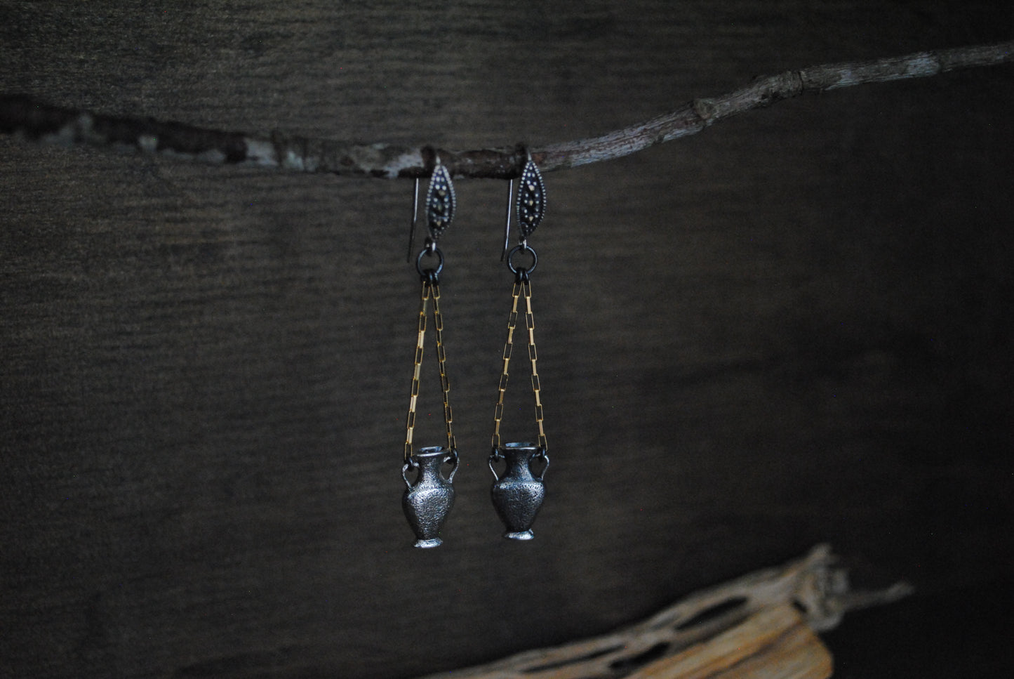 Swinging Amphora Earrings