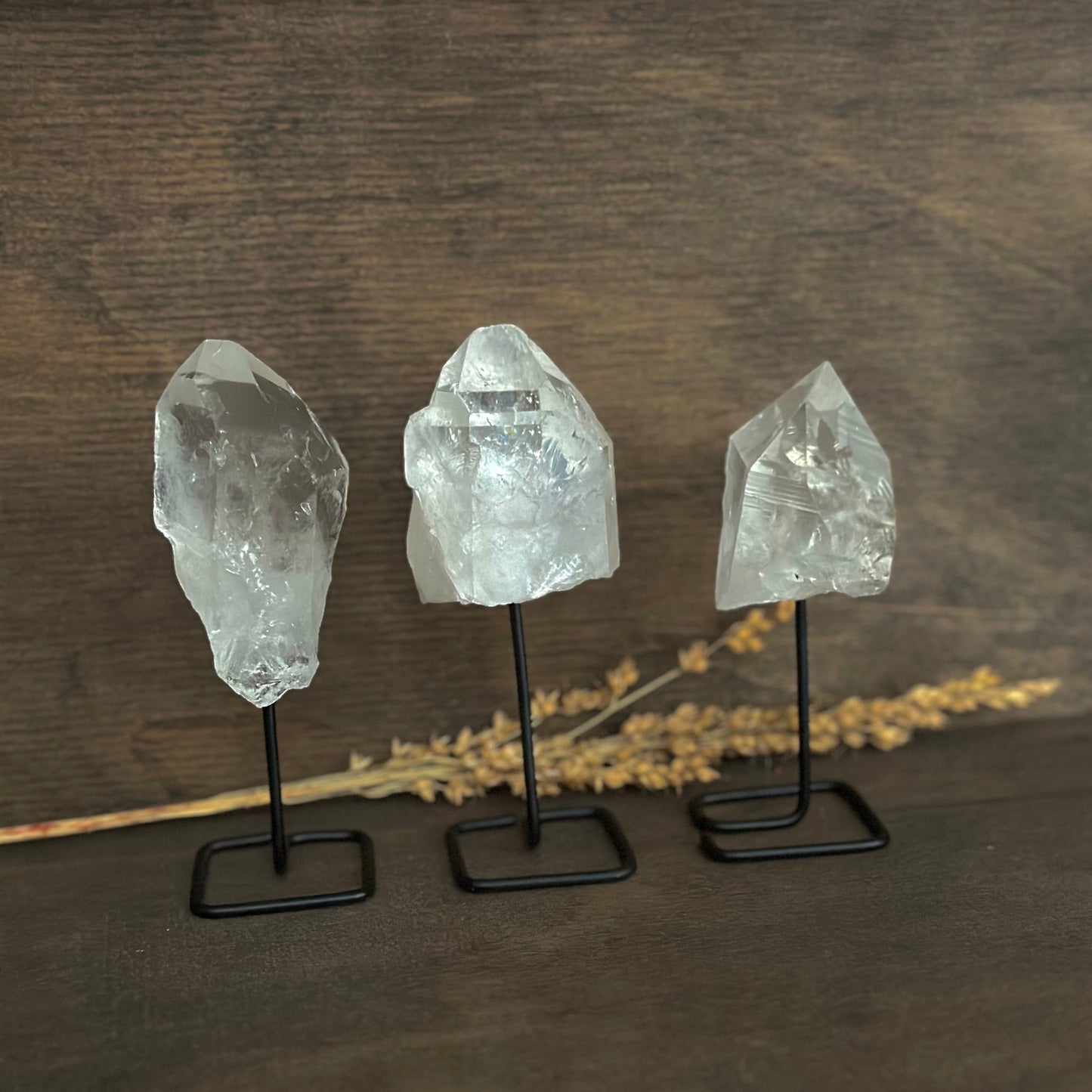 Quartz Crystal Point Stand