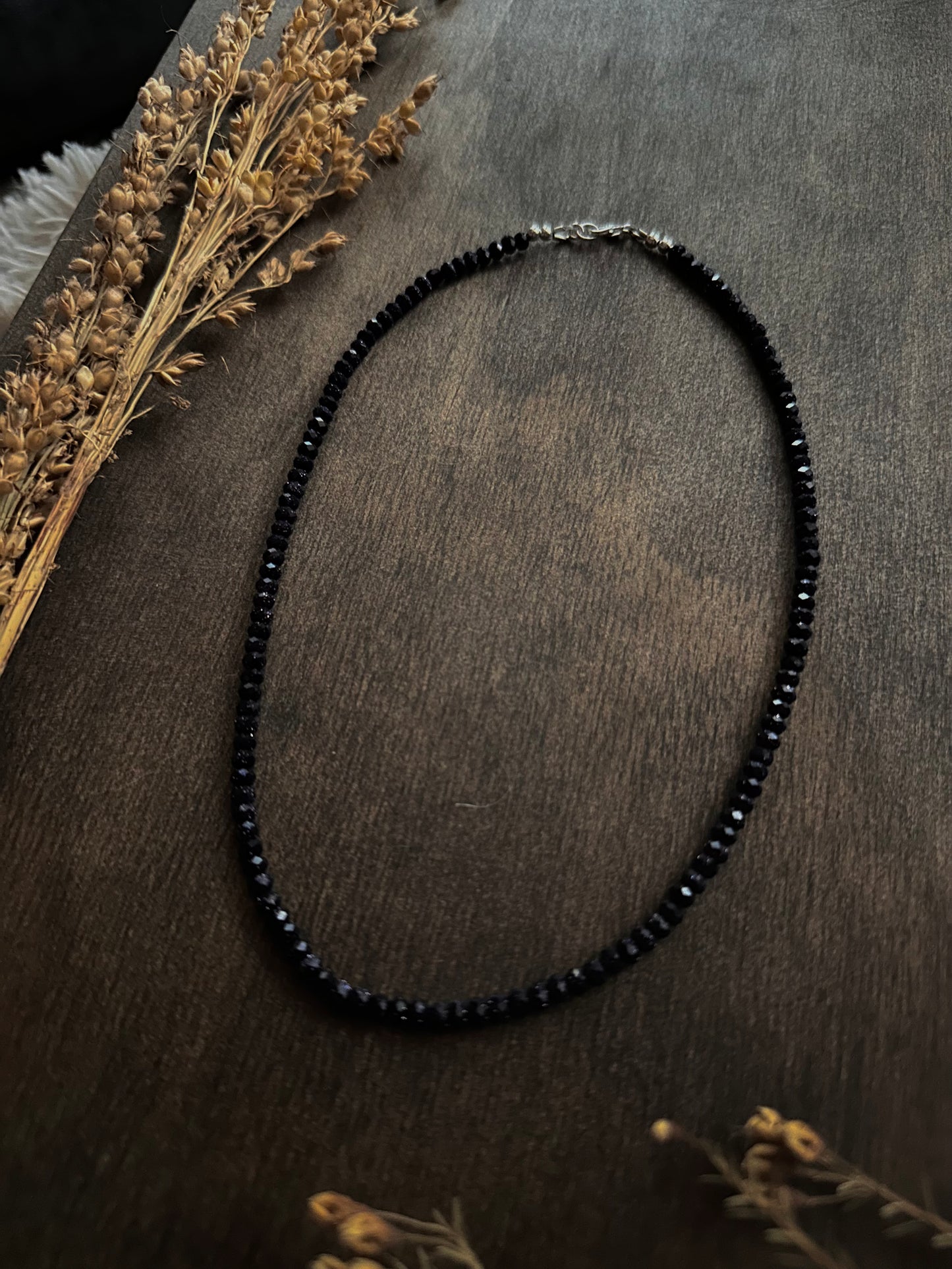 Blue Goldstone Necklace