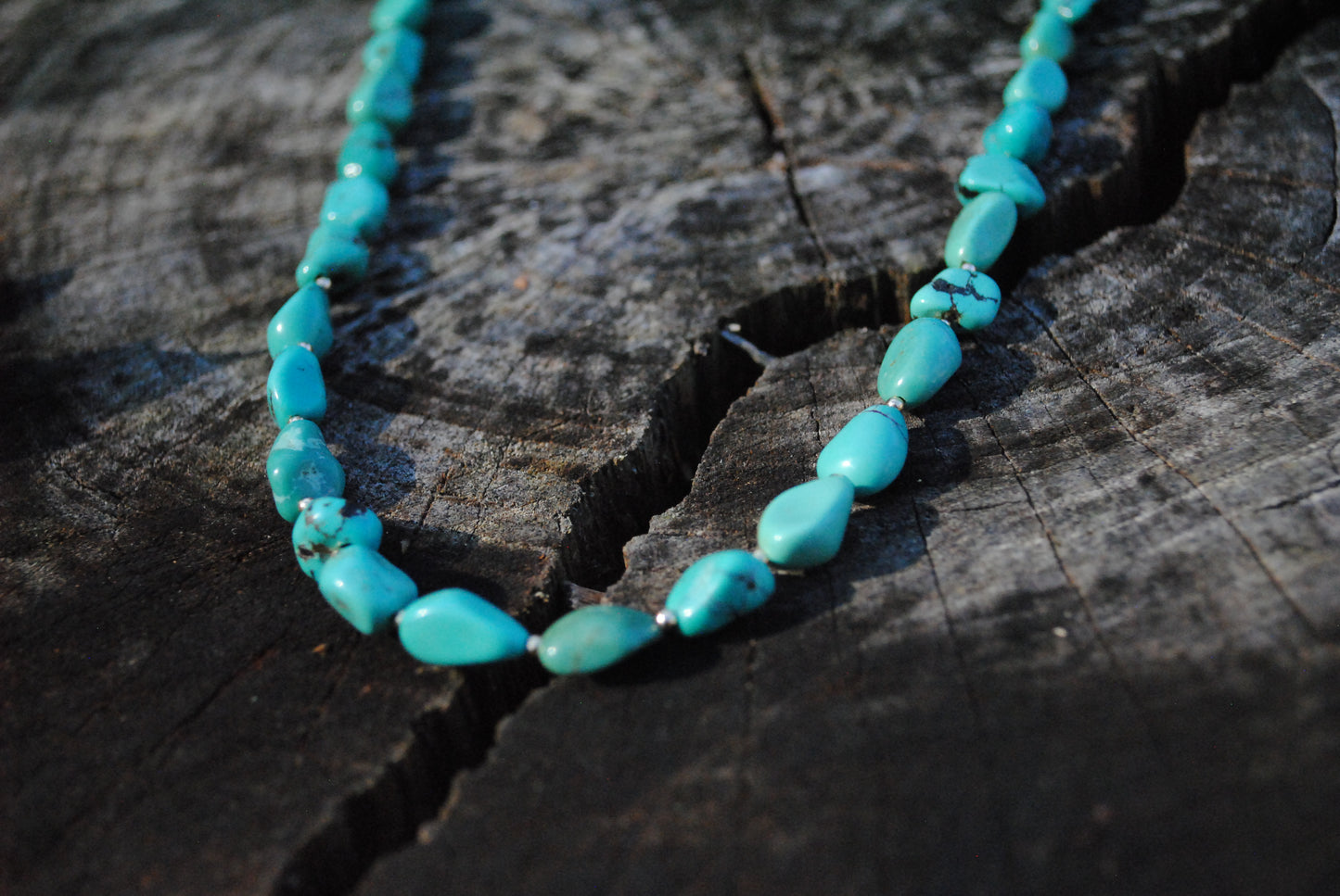 Nugget Hubei Turquoise Necklace