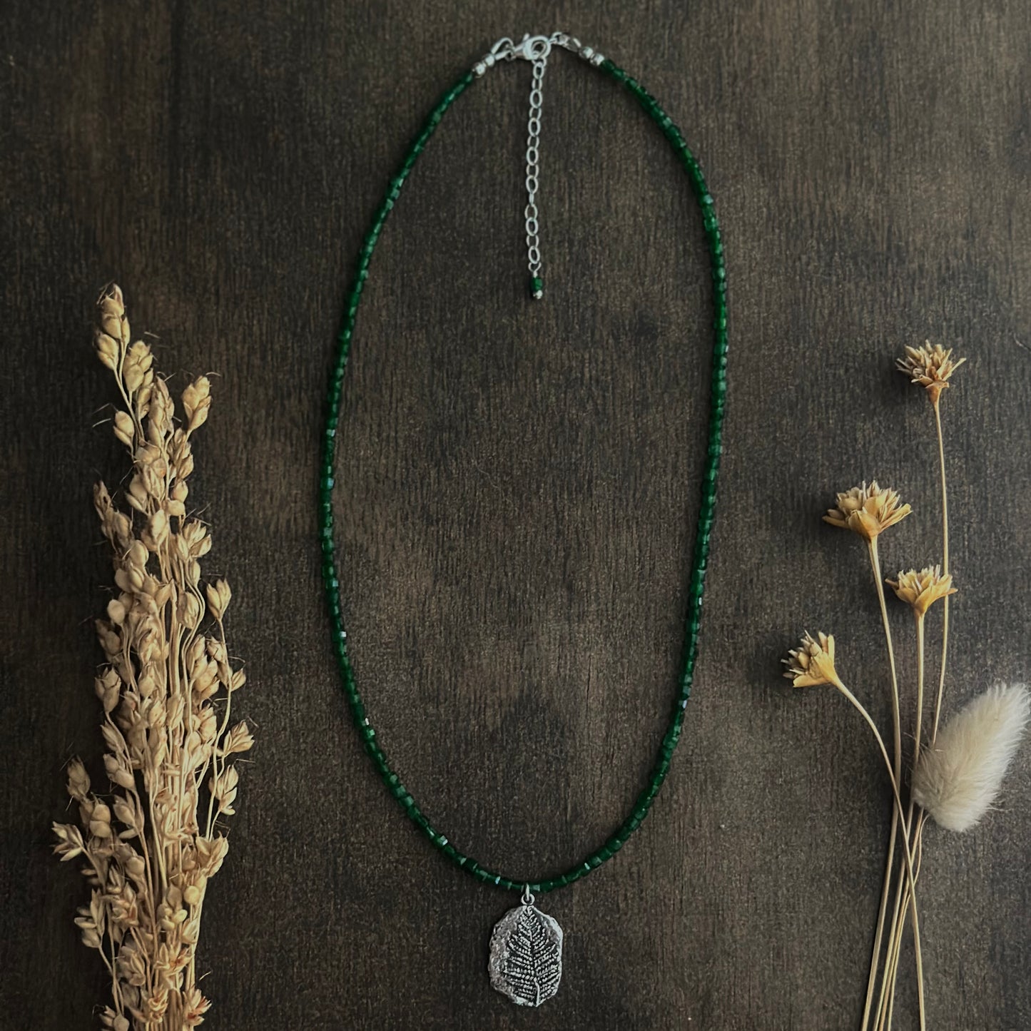 Jade & Fern Necklace