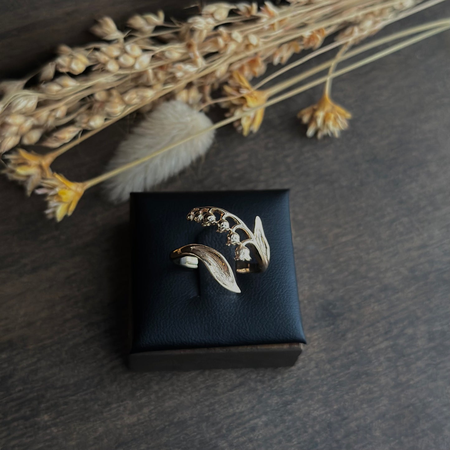 Lily of the Valley Ring (Bronze)