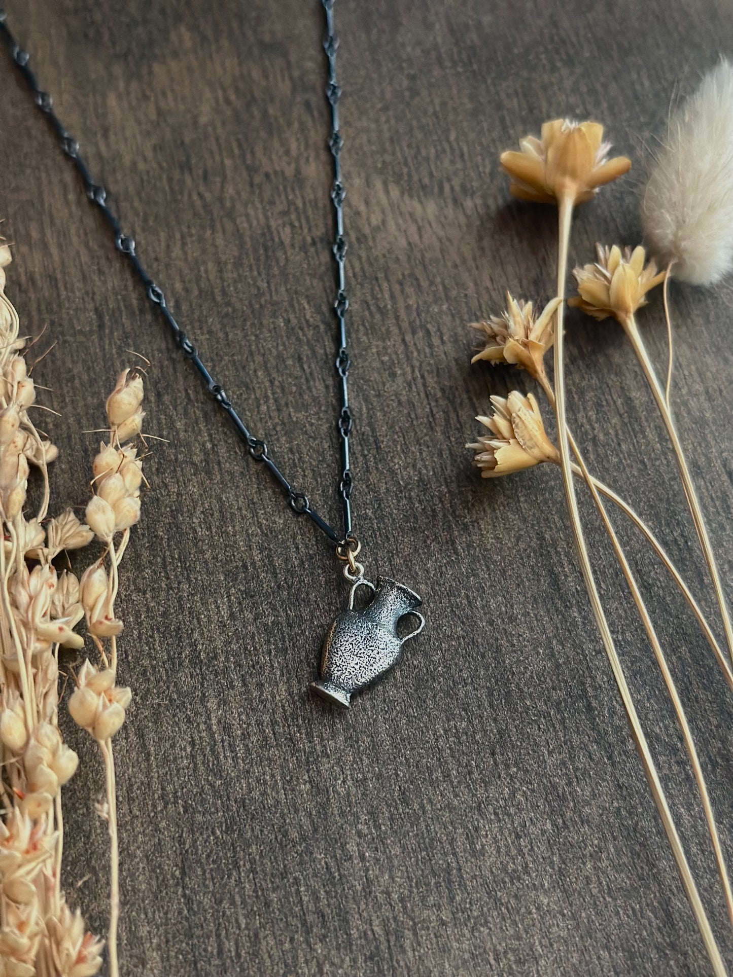 Amphora Bottle Necklace
